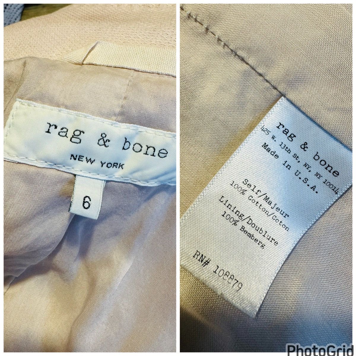 Rag & Bone Embellished Hand Painted Blazer Size M / US 6-8 / IT 42-44 - 7 Thumbnail