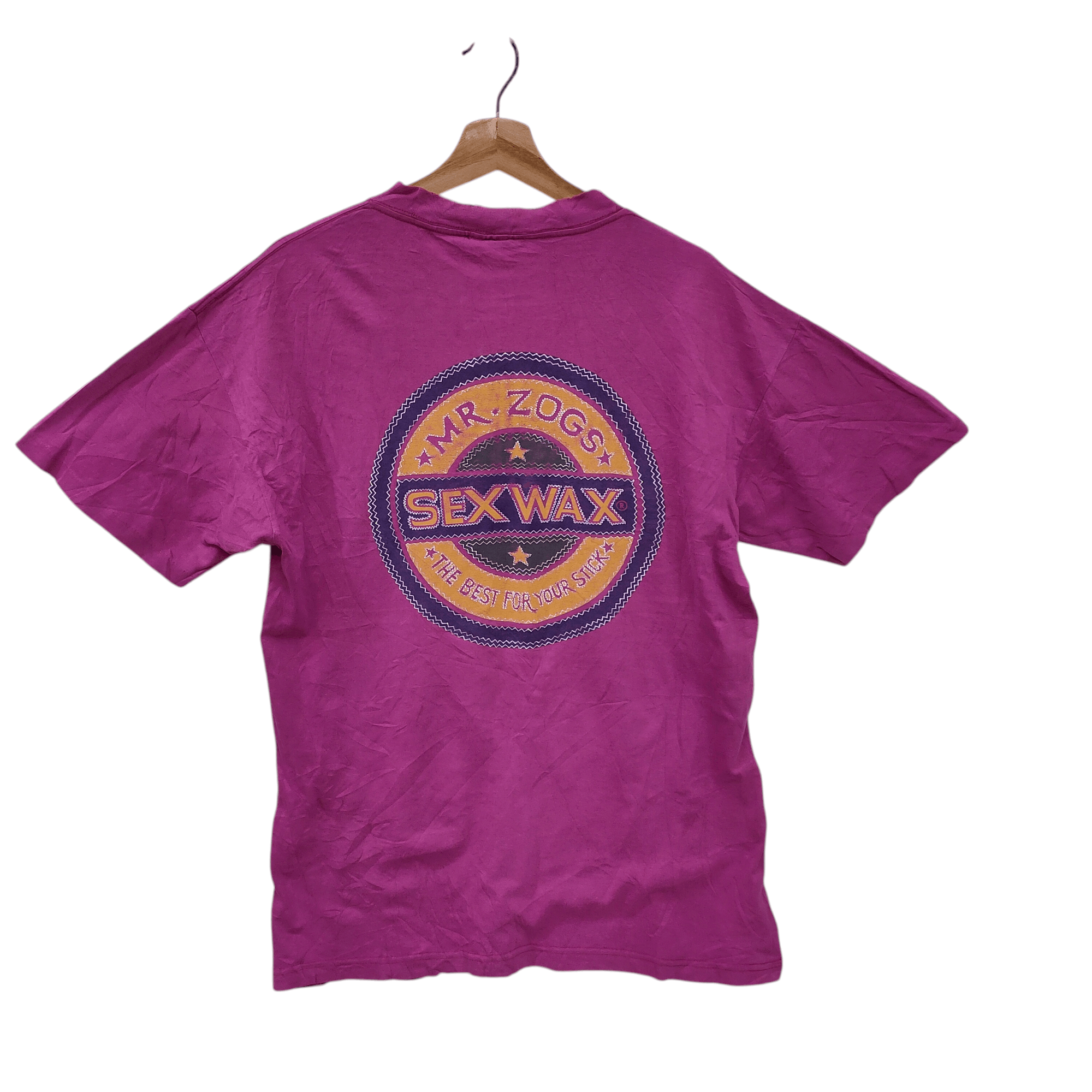 Sex Skateboards Distressed Mr. Zogs Sex Wax Single Stitch Purple Surf Skate Size US L / EU 52-54 / 3 - 1 Thumbnail