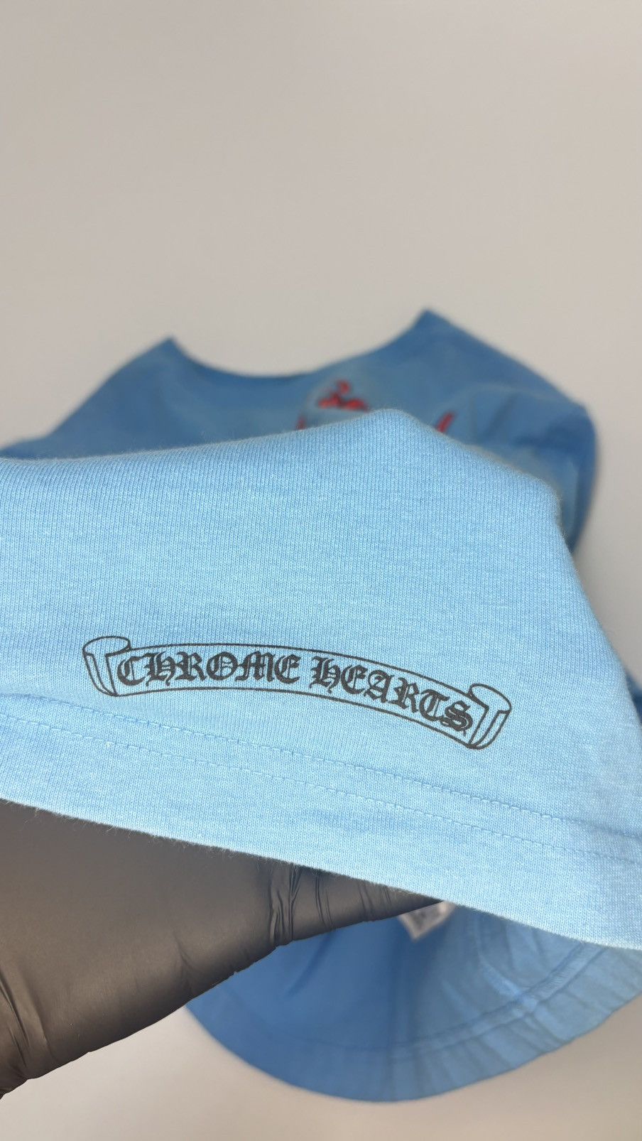 Chrome Hearts Chrome Hearts Matty Boy Long Sleeve Blue Brand New Print Size US L / EU 52-54 / 3 - 7 Thumbnail