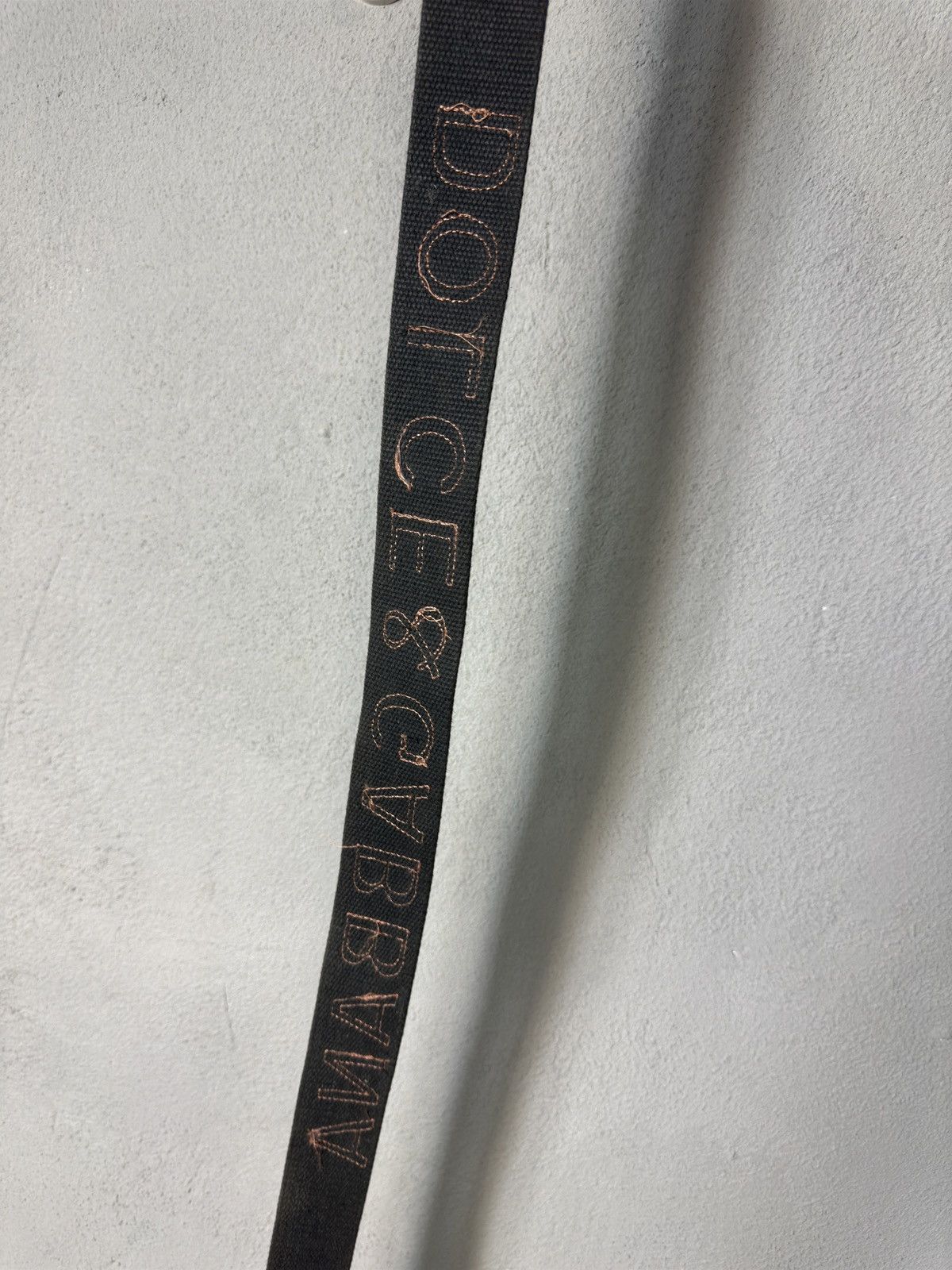 Dolce & Gabbana × Vintage Dolce & Gabbana Cotton Belt Vintage Size ONE SIZE - 7 Thumbnail
