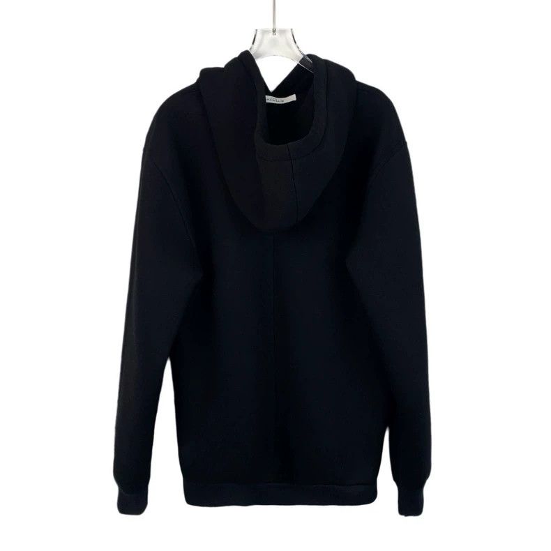 Givenchy Givenchy Black Shark Print Hooded Drawstring Sweatshirt Size US L / EU 52-54 / 3 - 2 Thumbnail