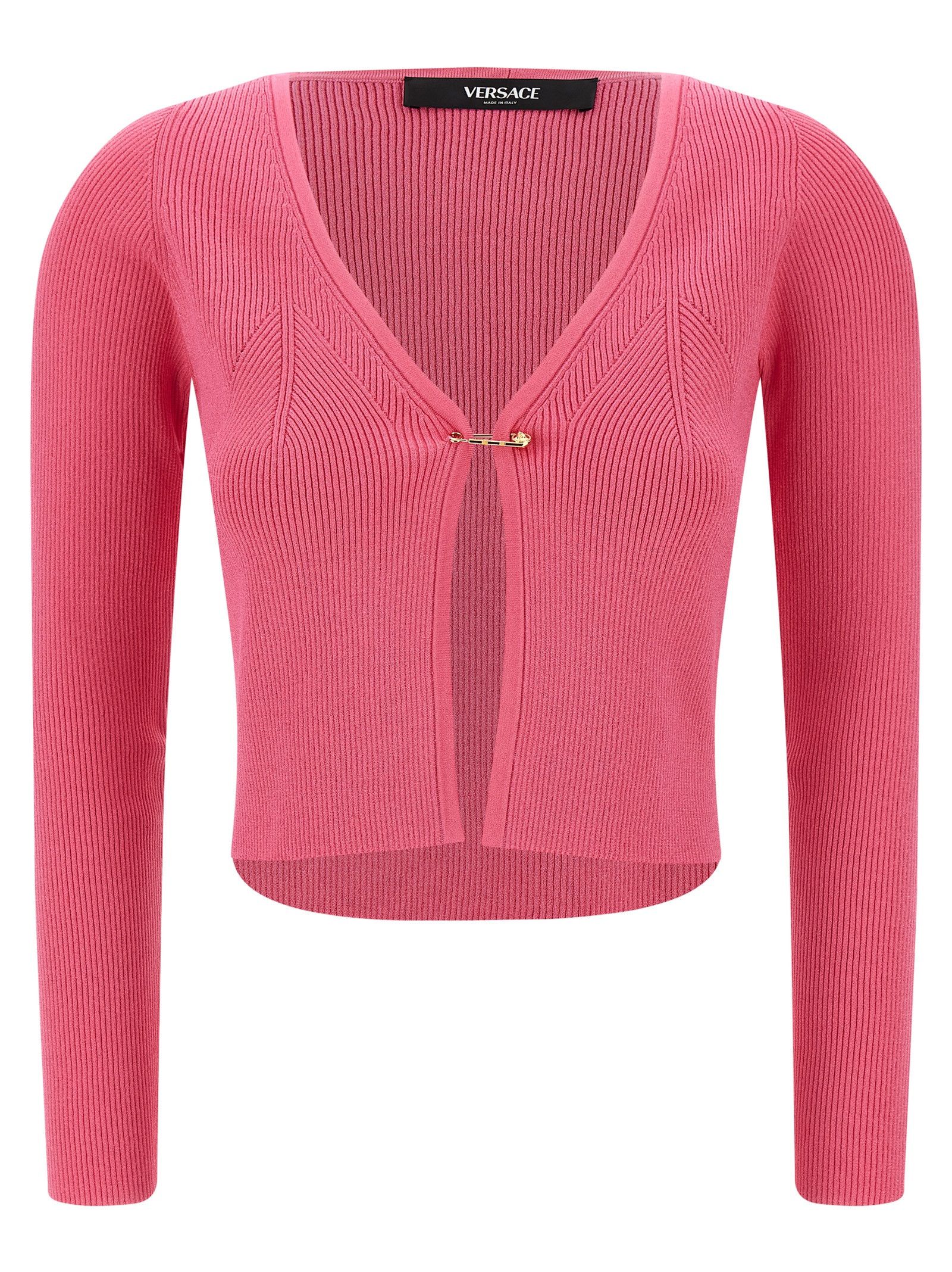 Versace 'Safety Pin' Cardigan Size XS / US 0-2 / IT 36-38 - 1 Thumbnail