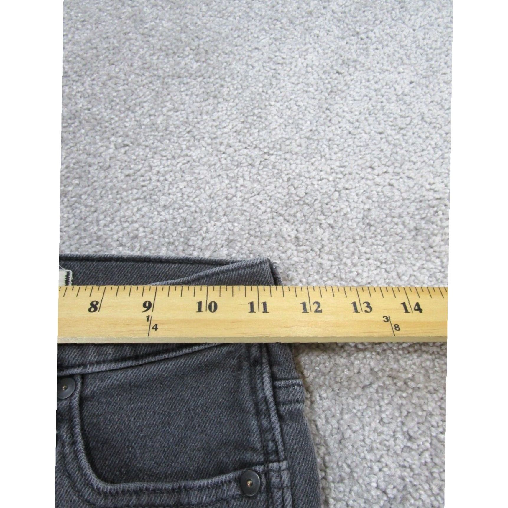 Madewell Madewell Womens Gray Skinny Jeans 24 Size 42" / US 20 - 7 Thumbnail