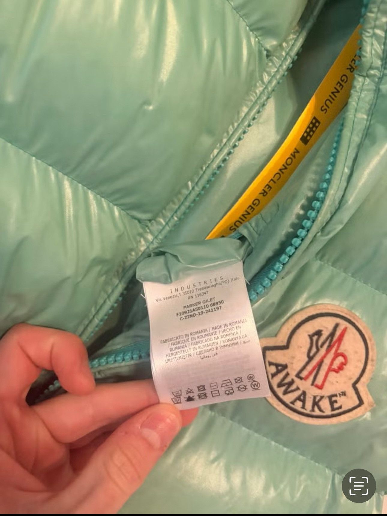 Awake NY × Moncler Moncler x Awake NY Down Vest Size US L / EU 52-54 / 3 - 5 Thumbnail