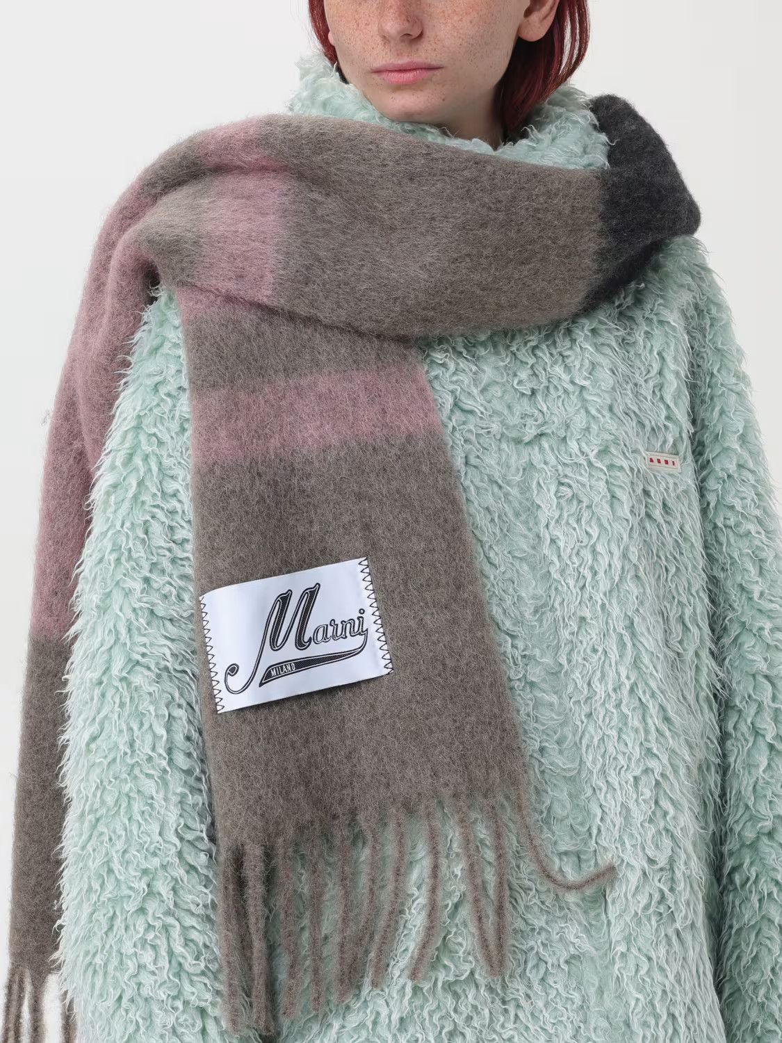 Marni o1f1d3z1125 Size: OS / Scarf in Multicolor Size ONE SIZE - 4 Thumbnail