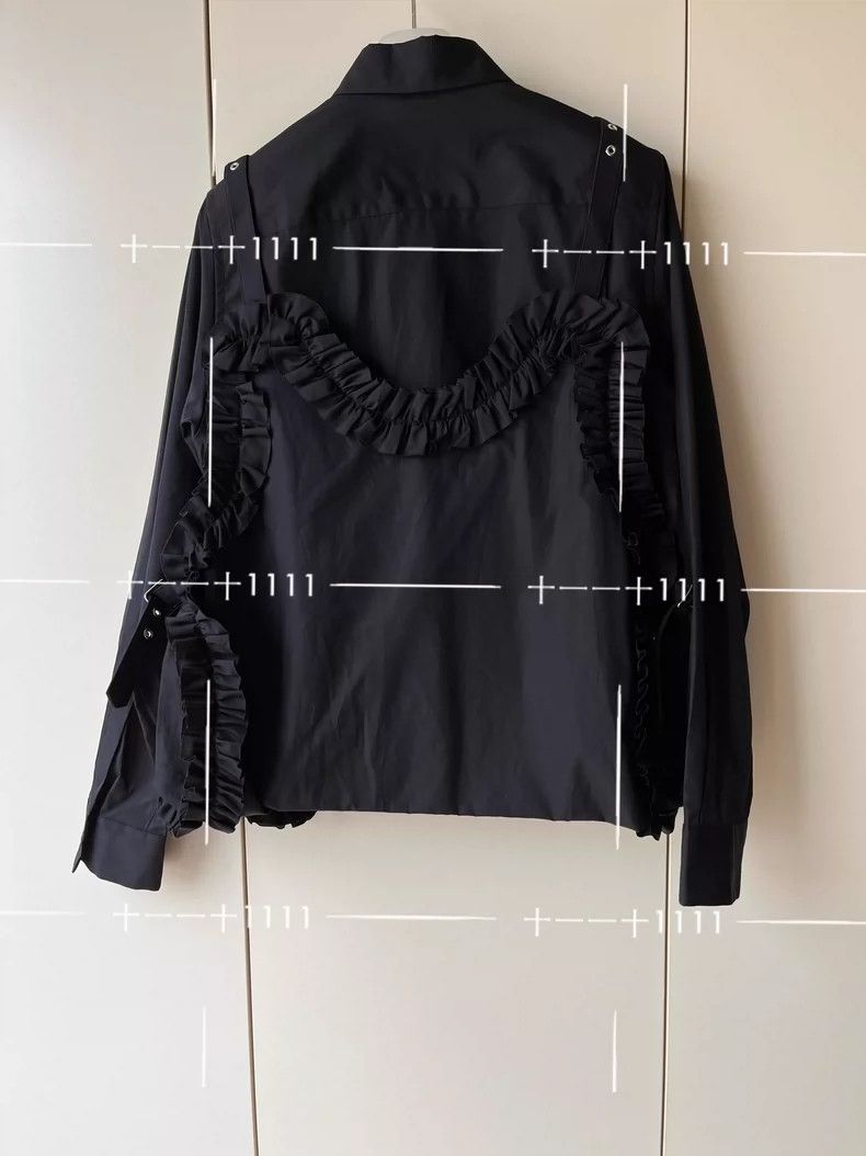 Comme des Garcons Comme Des Garcons Button-Up Strap Long Shaped Shirt Size XS / US 0-2 / IT 36-38 - 2 Thumbnail