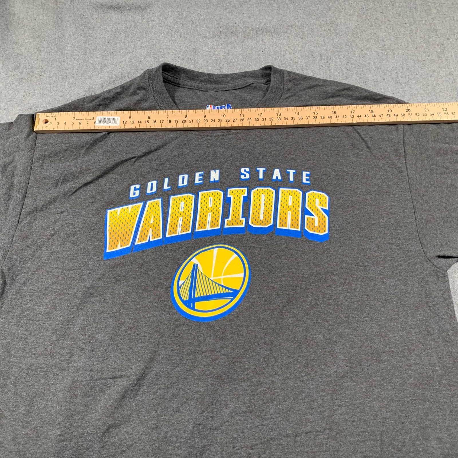 NBA NBA Golden State Warriors Shirt Ault Large Gray Outdoor Size US L / EU 52-54 / 3 - 5 Thumbnail