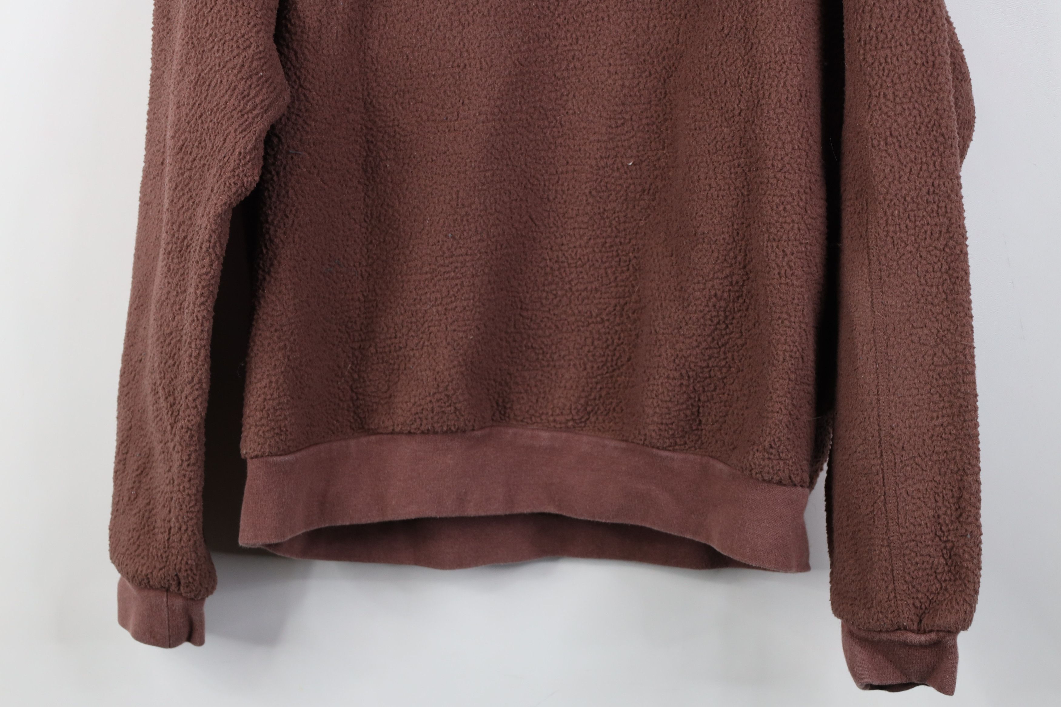 The North Face The North Face Spell Out Deep Pile Fleece Hoodie Sweatshirt Size M / US 6-8 / IT 42-44 - 14 Thumbnail