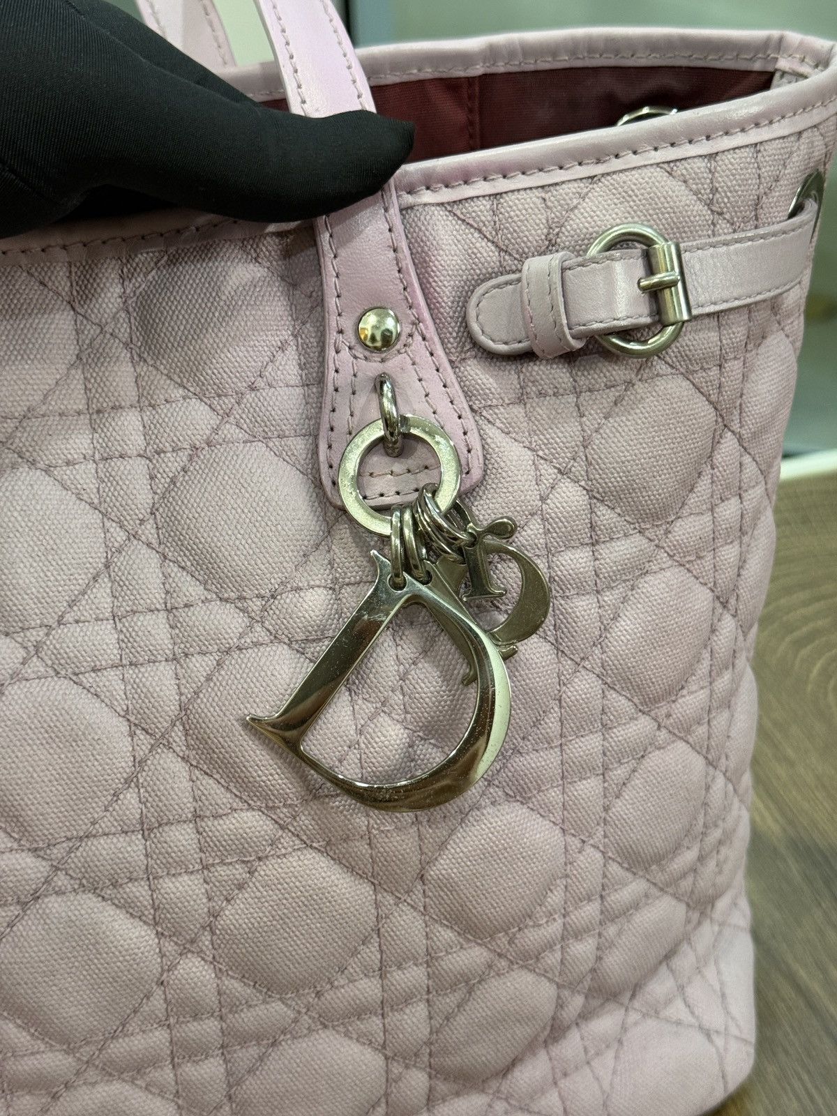Dior Dior Cannage Tote Bag Size ONE SIZE - 5 Thumbnail