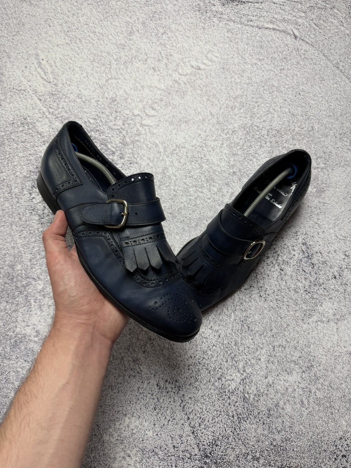 Santoni Santoni Loafers Formal Leather Shoes Boots Luxury Style Rare Size US 7 / EU 40 - 2 Thumbnail