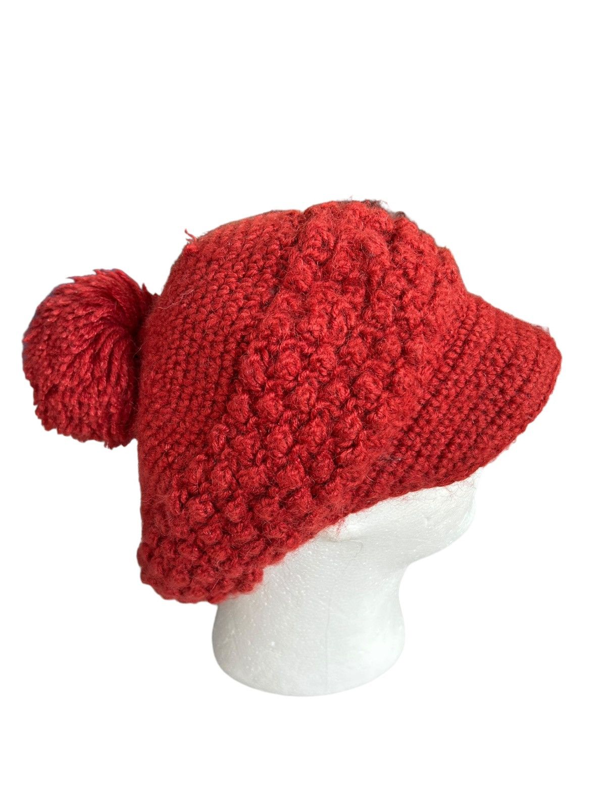 Vivienne Westwood Vivienne Westwood Orange Orb Knitted Mohair wool Hats Size ONE SIZE - 2 Thumbnail