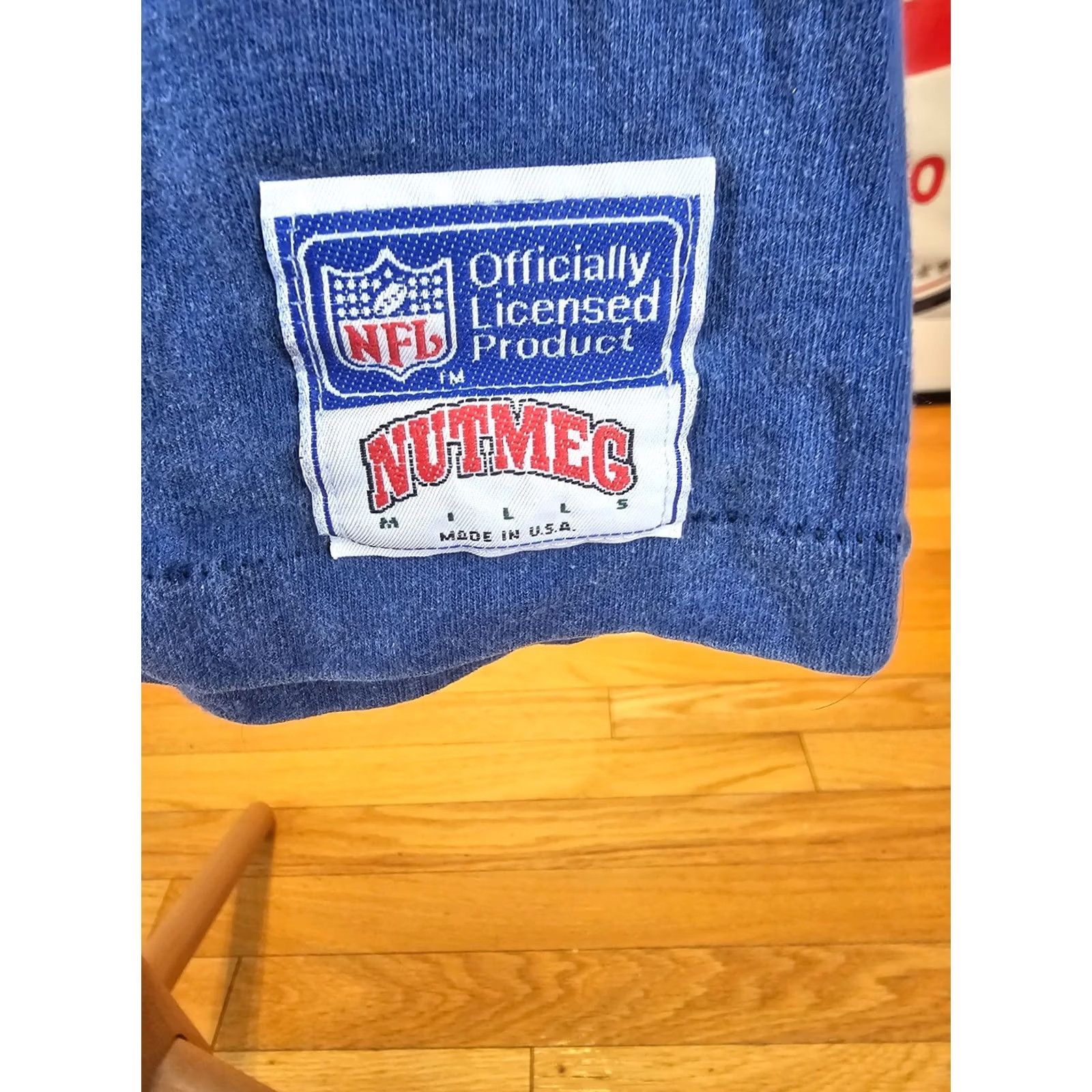 NFL VINTAGE CHICAGO BEARS NFL NUTMEG SINGLE STITCH BLUE T-SHIRT XLARGE XL T-Shirt Mens Nike Size US XL / EU 56 / 4 - 3 Thumbnail