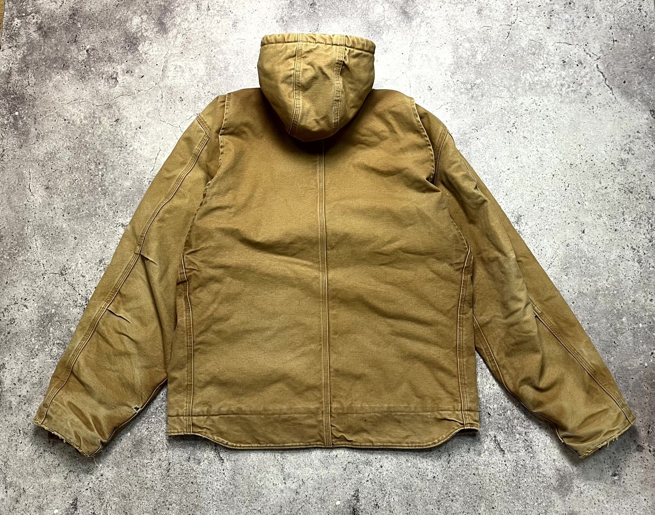 Vintage Carhartt Active Sandstone Sherpa Jacket Size XL