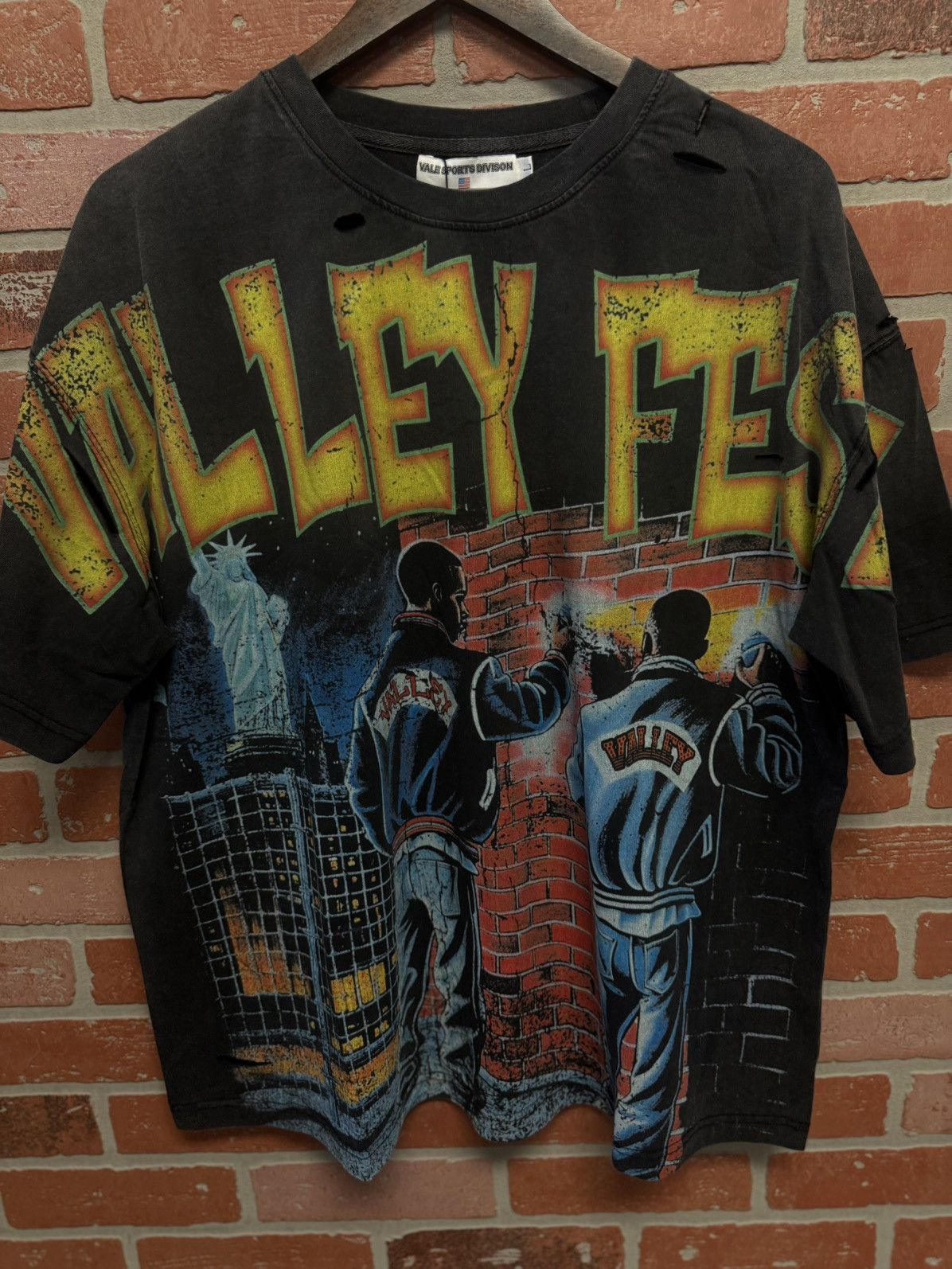 Vale Vale Valley Fest Tee Size Large (NEW) Authentic Size US L / EU 52-54 / 3 - 4 Thumbnail