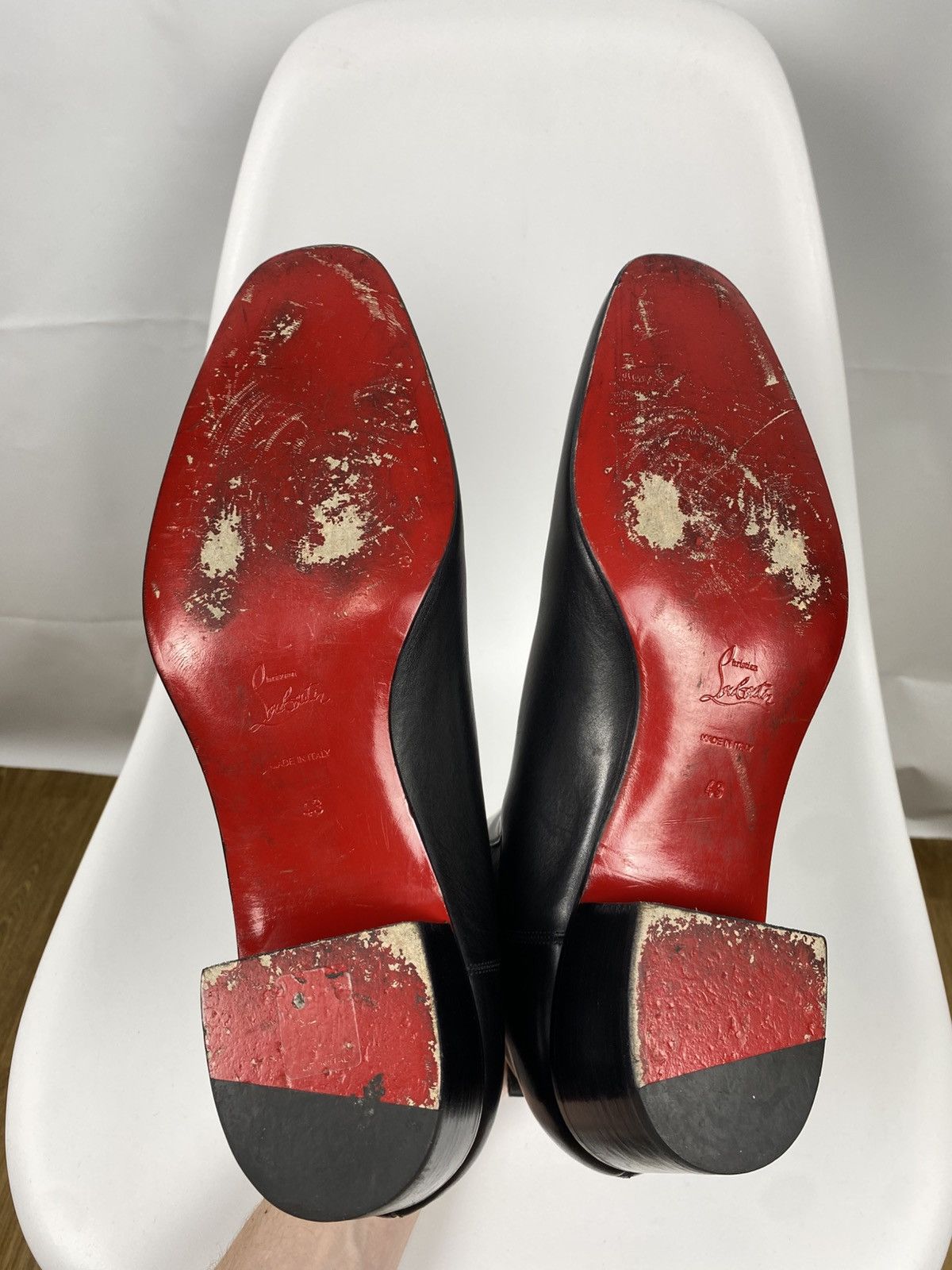 Christian Louboutin Christian Louboutin Samson Chelsea Men Boots Leather size 43 Size US 10 / EU 43 - 8 Thumbnail