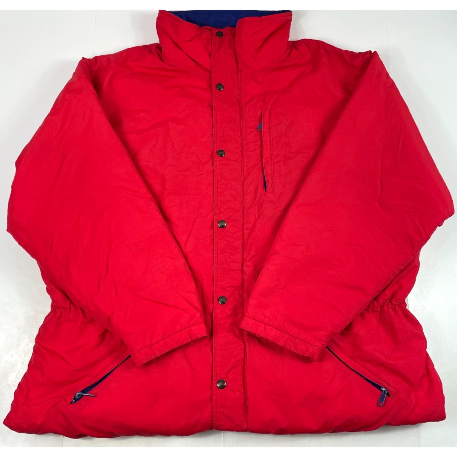 Vintage VINTAGE L.L. Bean Jacket Mens 2XL Parka Red Penobscot 90s Parka Wind-Resistant Water-Resistant Insulated Full Zip NA Size US XXL / EU 58 / 5 - 2 Thumbnail