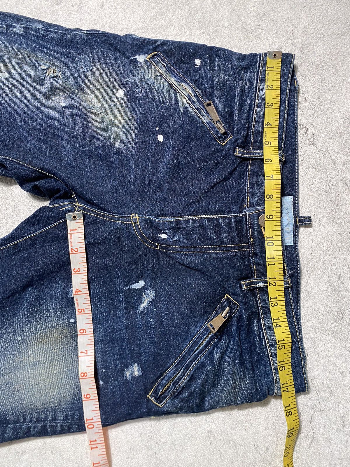 Levi's × Seditionaries Un Coil Japanese Brand Zip Out Trousers Size US 31 - 8 Thumbnail