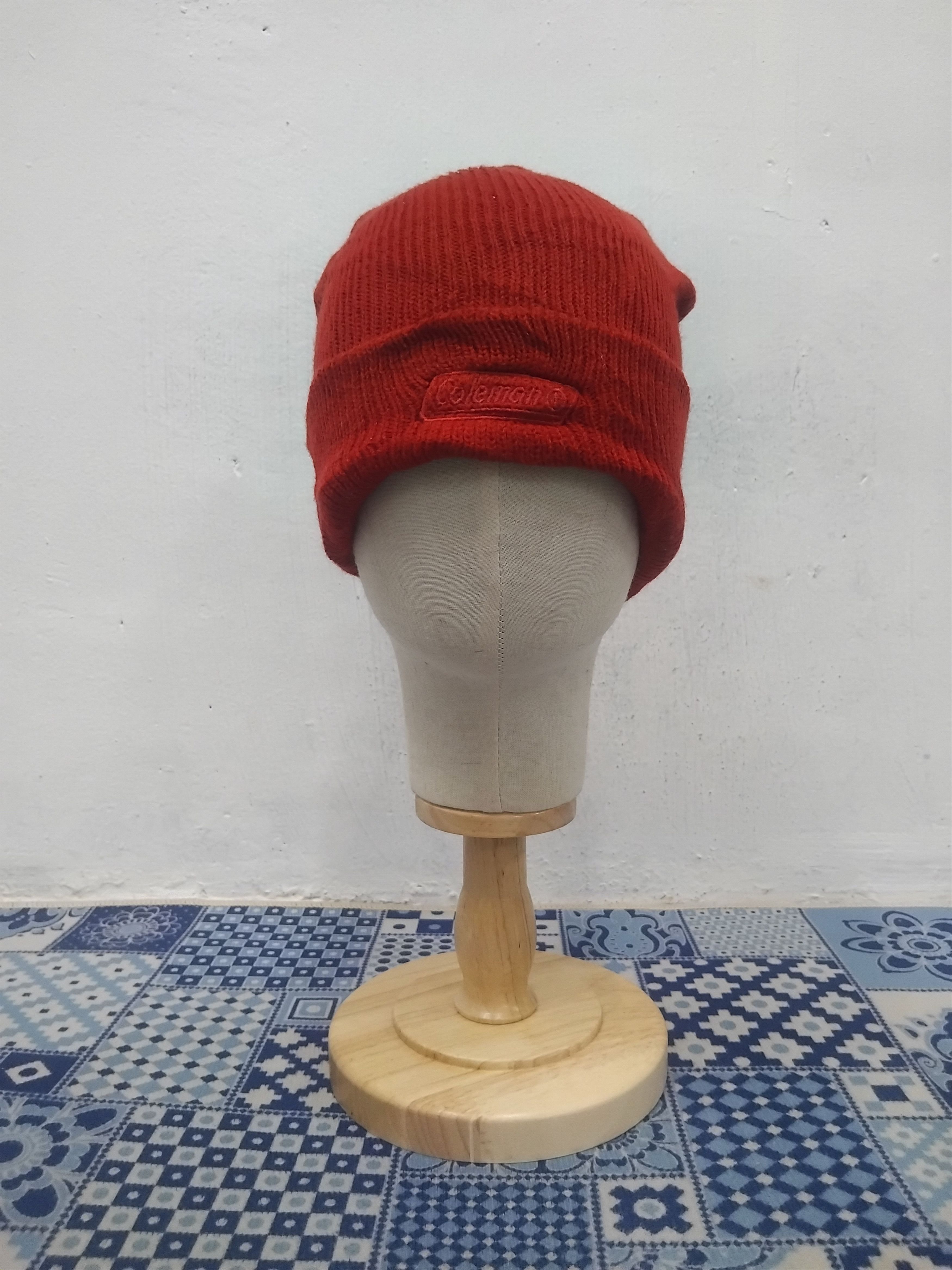 Coleman 💥Coleman red colour beanie hat Size ONE SIZE - 7 Thumbnail