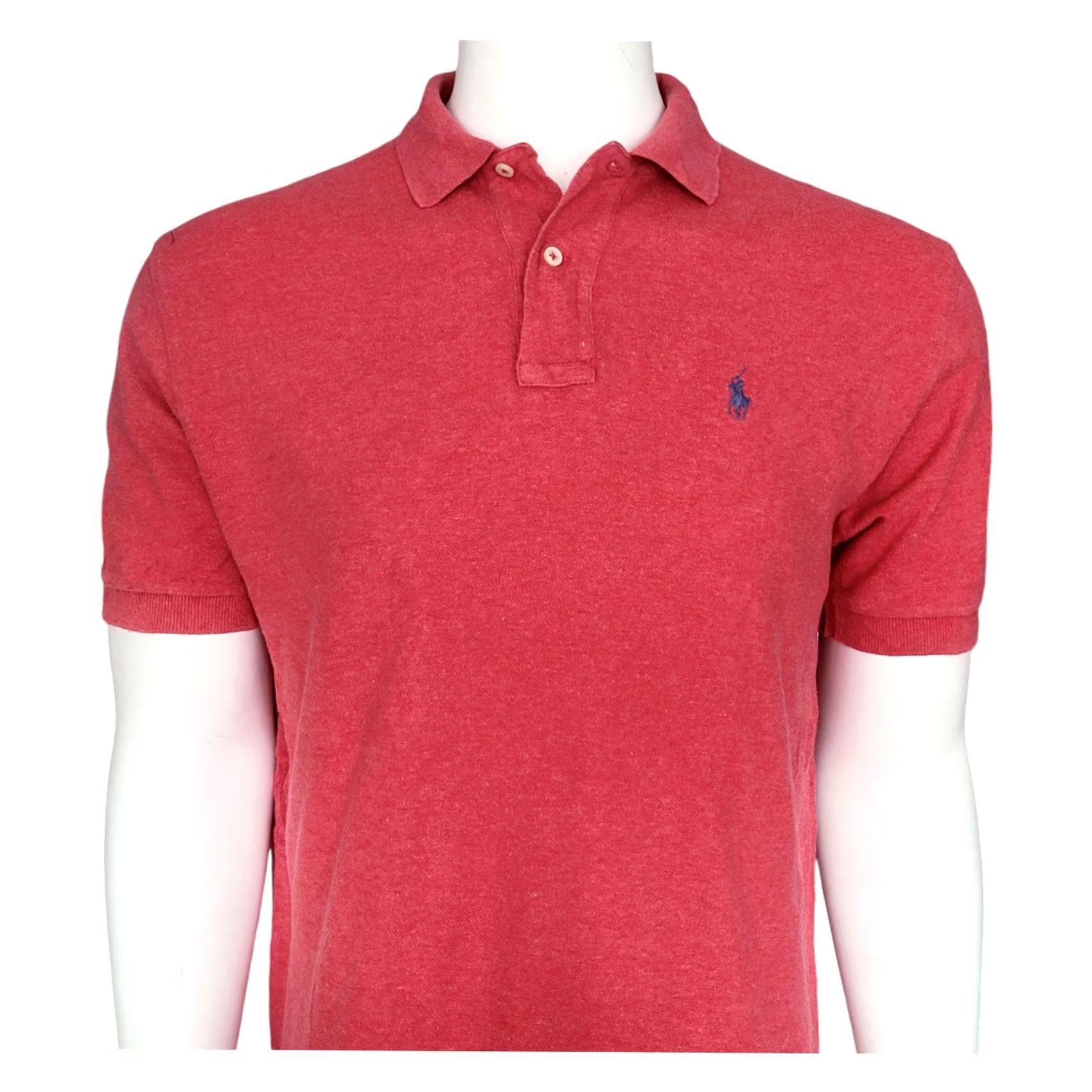 Polo Ralph Lauren Polo Ralph Lauren Polo Shirt Men's Red Classic Fit, 100% Cotton, Size M Size US M / EU 48-50 / 2 - 4 Thumbnail