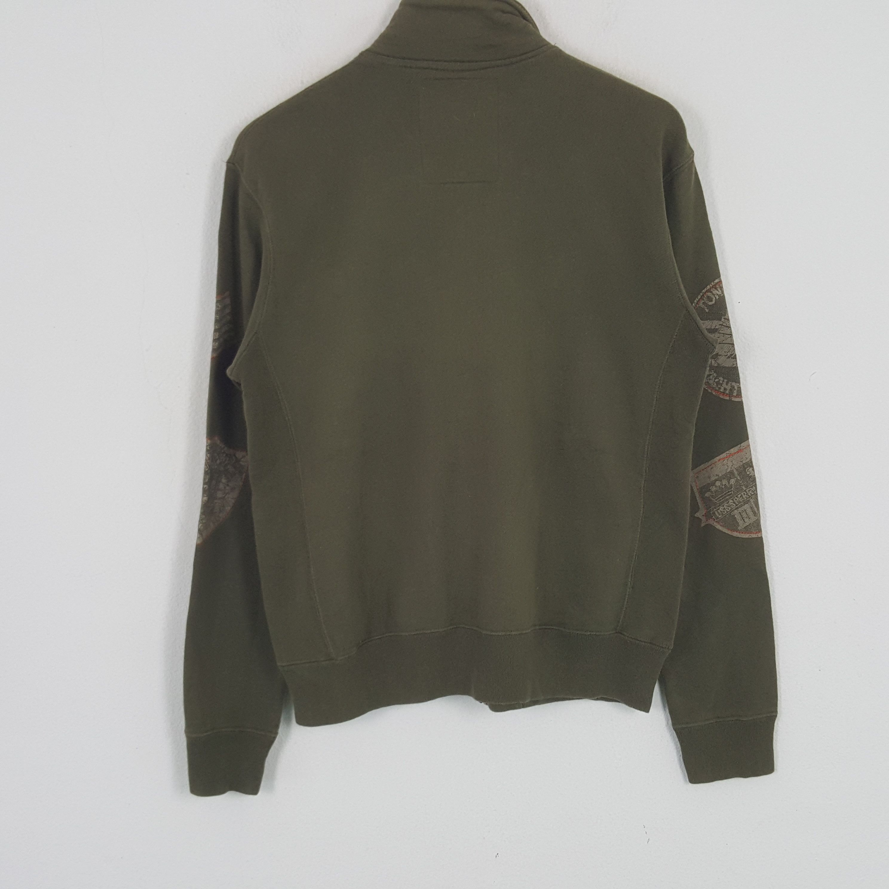 Avirex × Vintage Vintage Avirex Military Style Zipper Sweatshirt Size US M / EU 48-50 / 2 - 3 Thumbnail