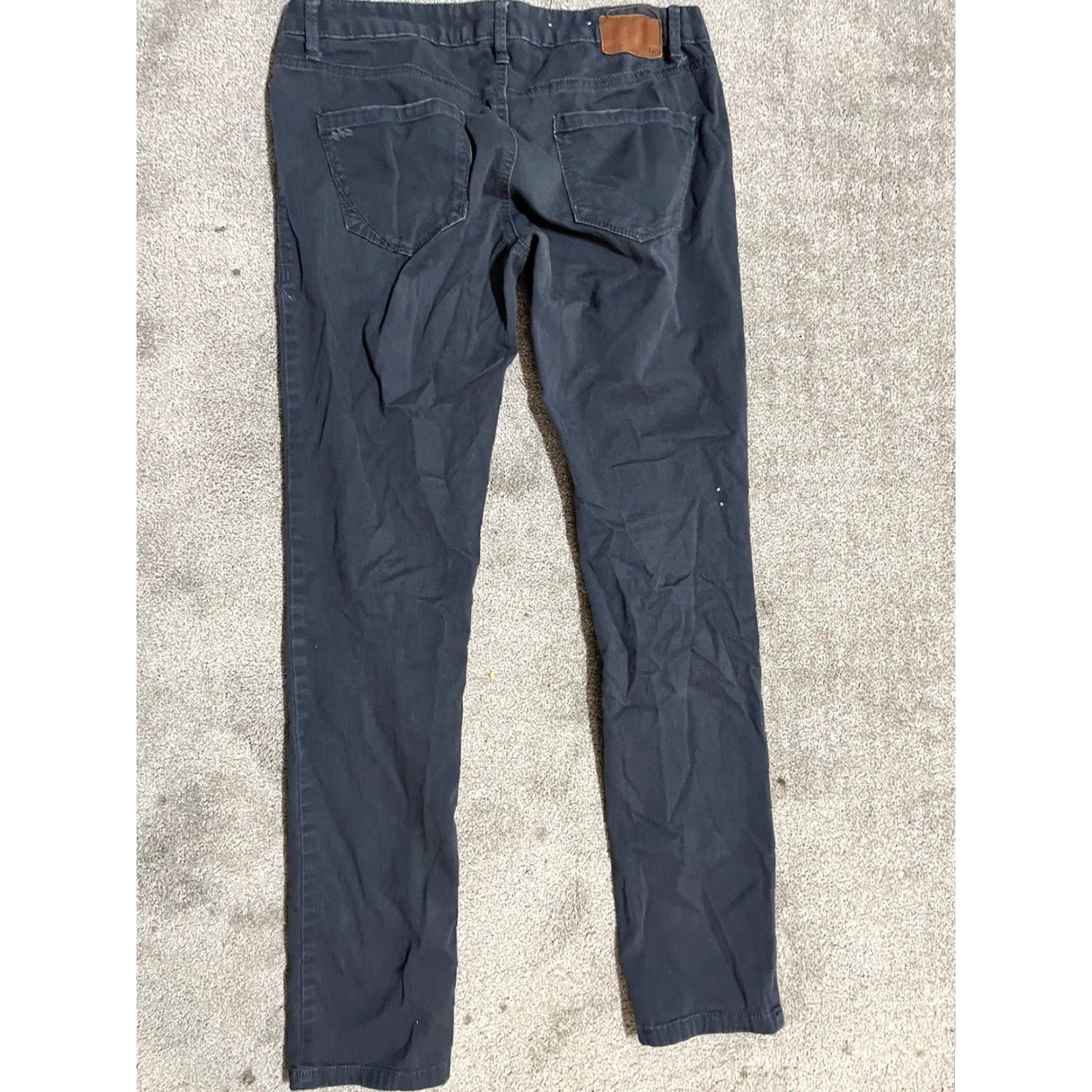 Converse VINTAGE CONVERSE ONE STAR Denim Jeans Woman Size 4 Medium Wash Blue Stretch Cotton Spandex Women 30in Inseam 4 Womens Jeans Size 27" / US 4 / IT 40 - 3 Thumbnail