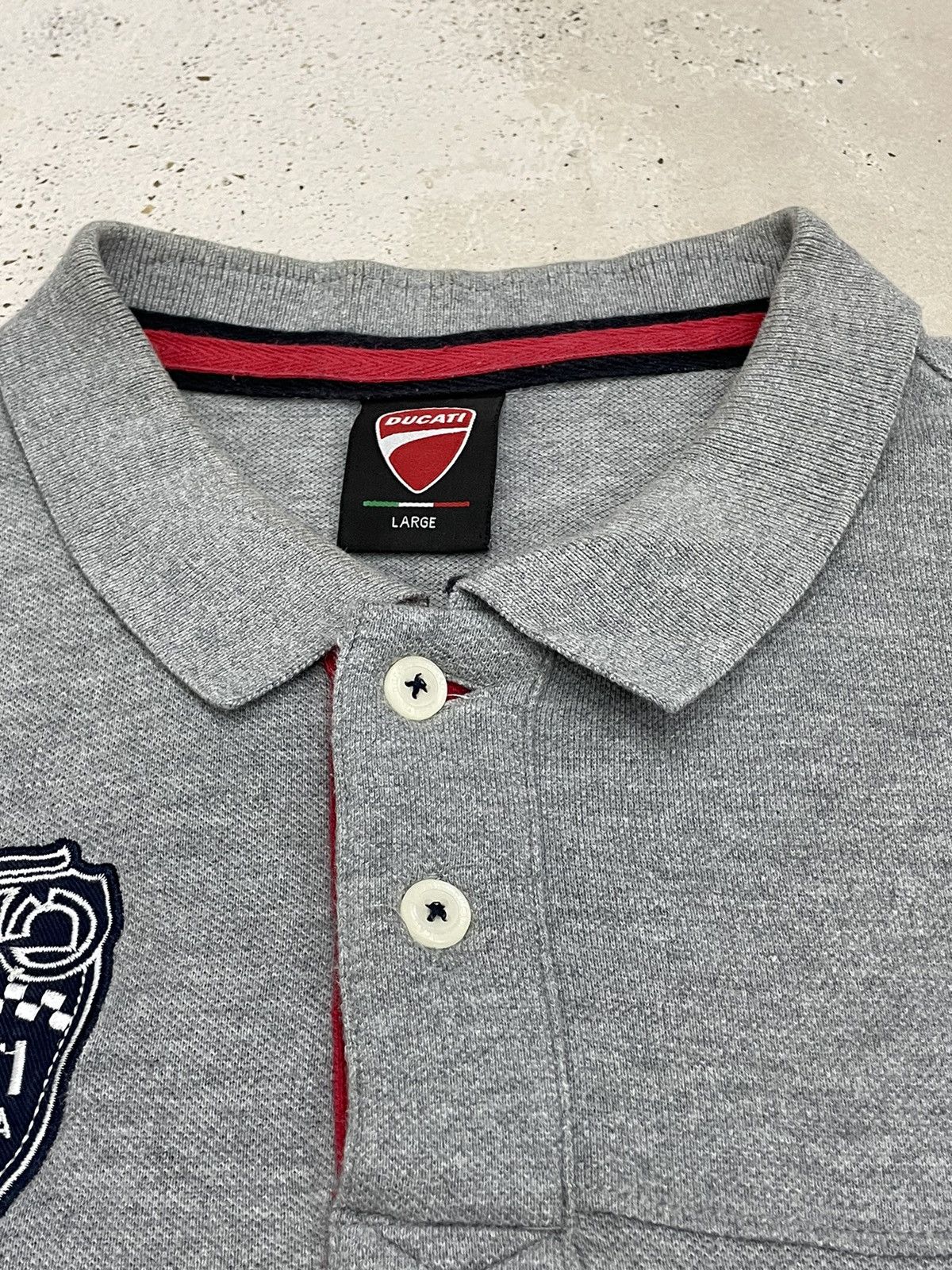 Ducati Ducati Meccanuca Bologna Italian Polos Size US L / EU 52-54 / 3 - 9 Thumbnail