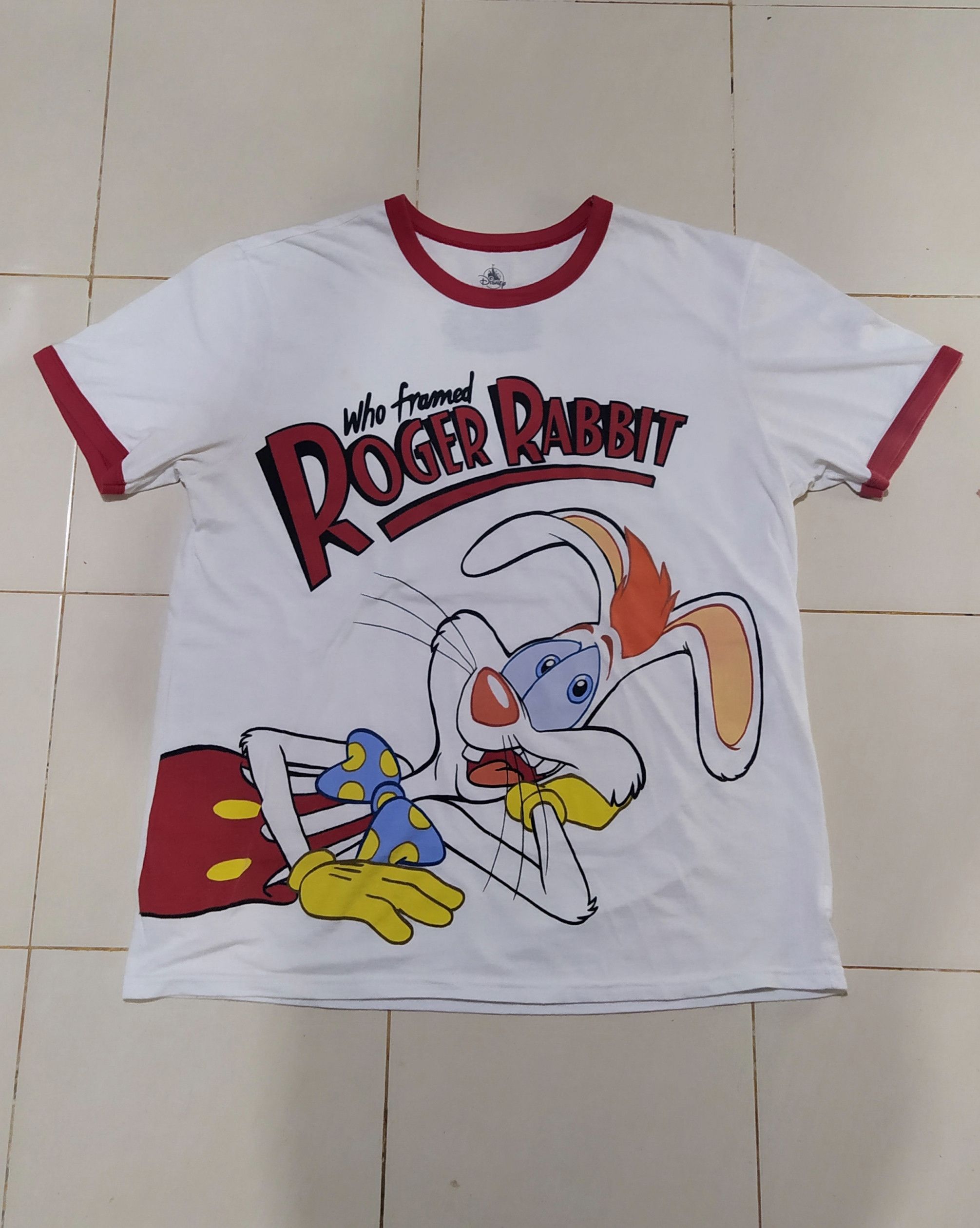 Cartoon Network × Disney Who Framed Roger Rabbit Ringer Tshirt casual ...