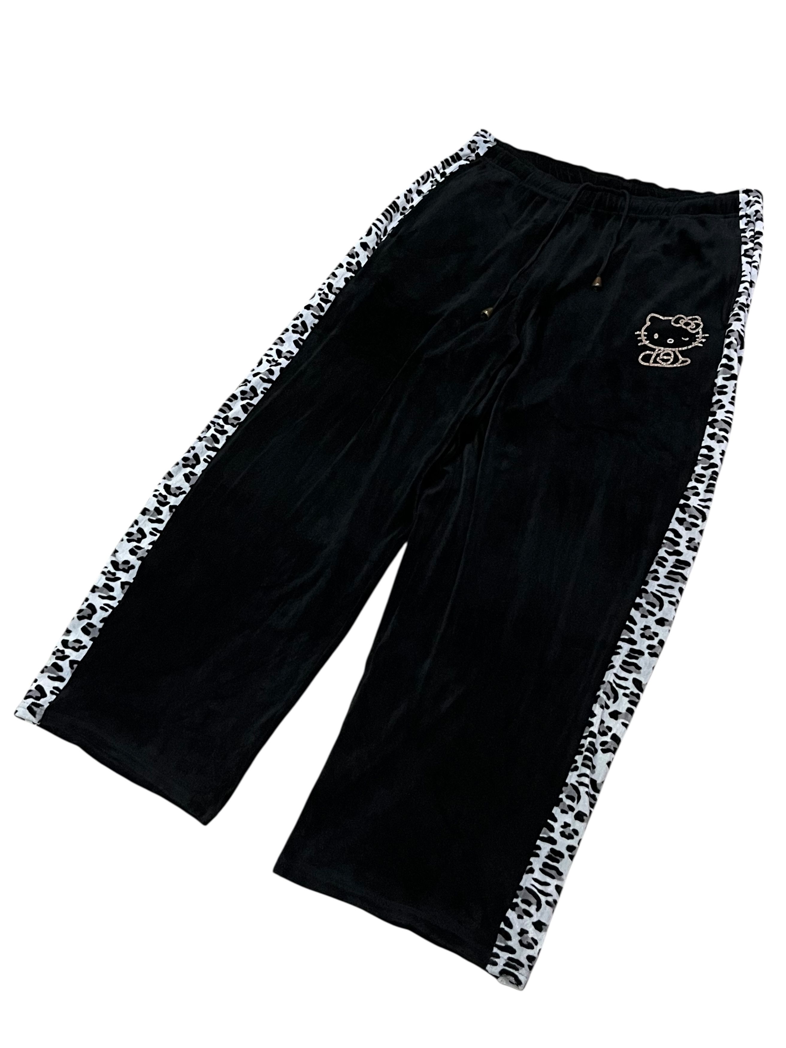 Ne-Net 🔥RARE JAPAN-ONLY HELLO KITTY Velvet Leopard Tracksuit Set Size US L / EU 52-54 / 3 - 14 Thumbnail