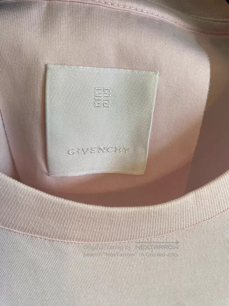 Givenchy Givenchy Pink Letter Logo Short Sleeve T-Shirt Size US M / EU 48-50 / 2 - 6 Thumbnail