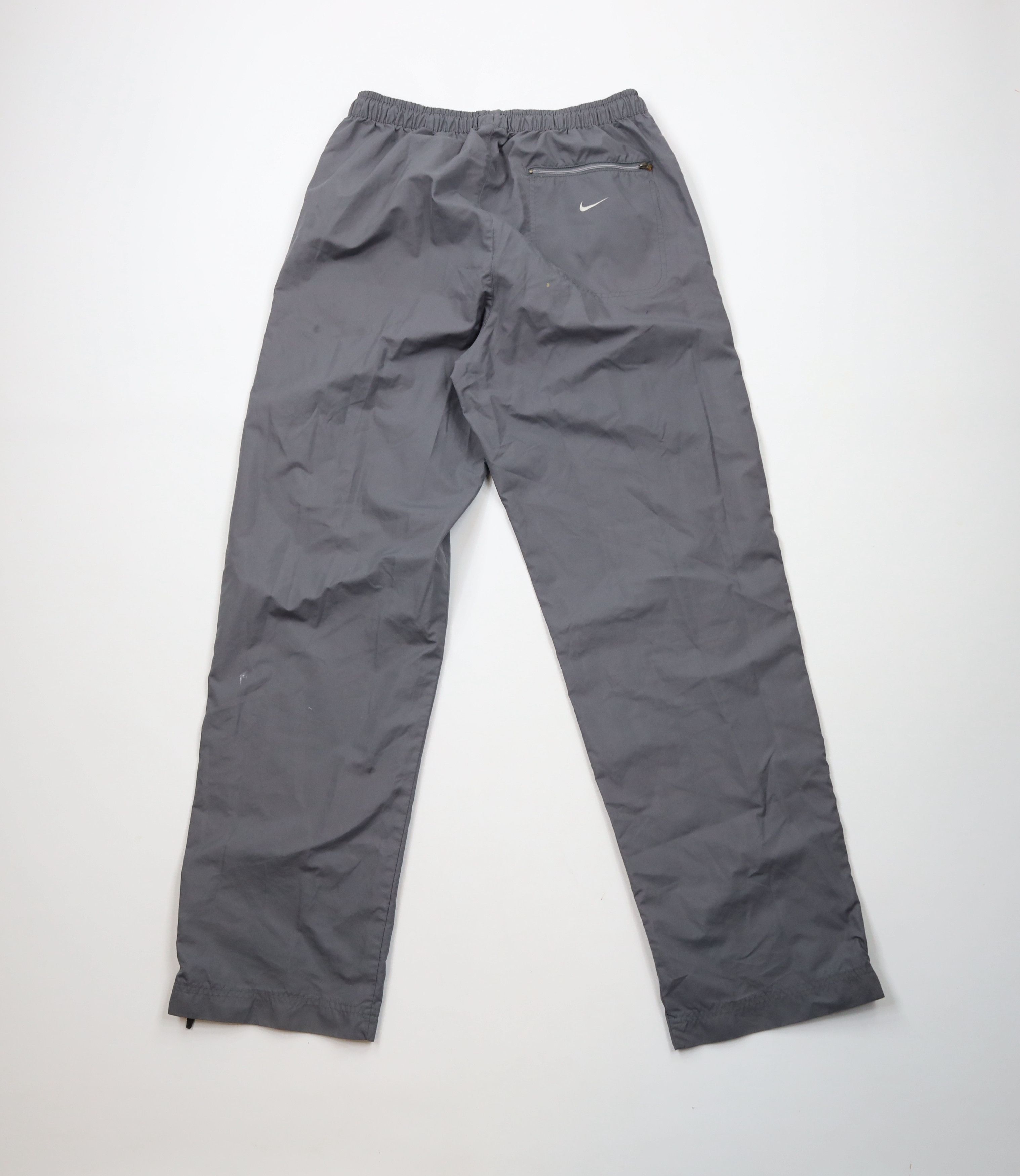 Nike × Vintage Vintage Nike Scott Mini Swoosh Wide Leg Windbreaker Pants Size US 36 / EU 52 - 11 Thumbnail