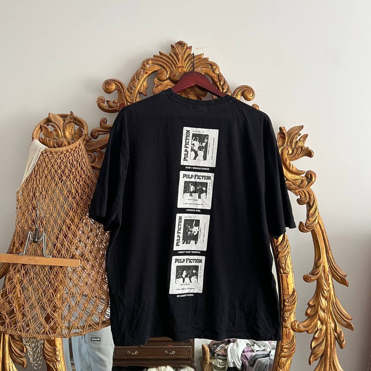 Other VINTAGE Y2K PULP FICTION MOVIE TEE (shining kill bill django Size US M / EU 48-50 / 2 - 2 Thumbnail
