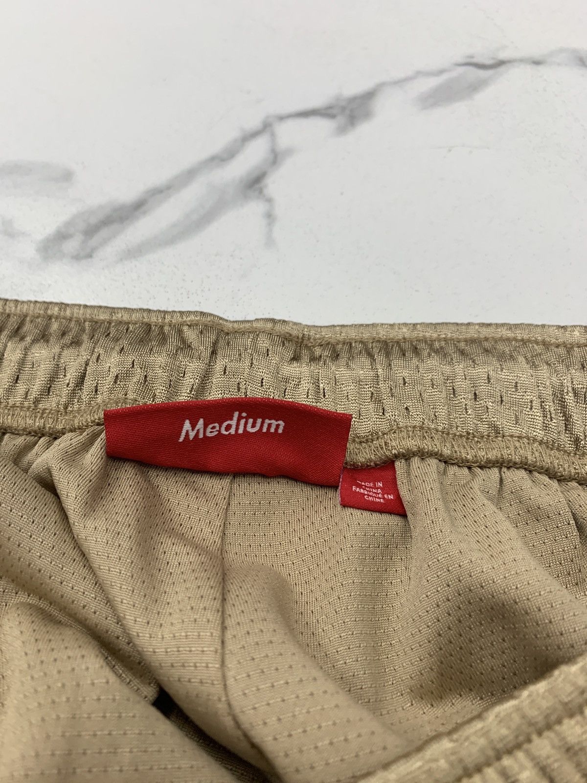 Supreme Supreme Small Box Baggy Mesh Short (SS25) "Brown” Size US 32 / EU 48 - 4 Thumbnail