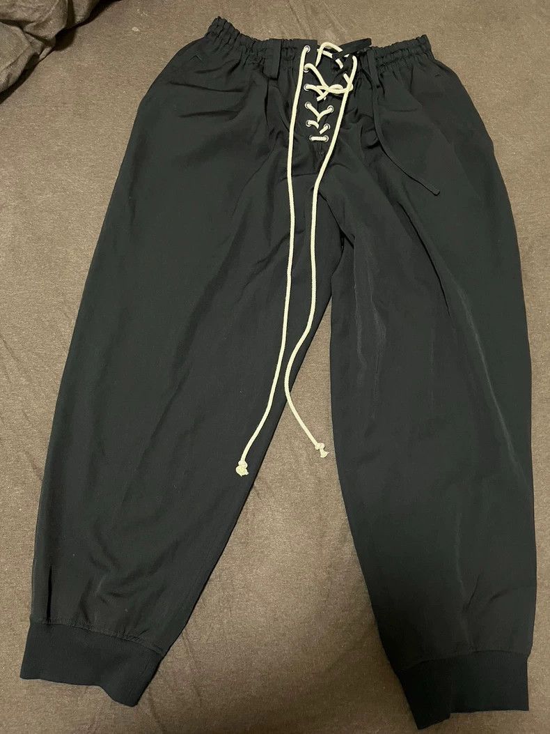 Yohji Yamamoto Yohji Yamamoto SS21 main line, loose pendant pants-2505 Size US 32 / EU 48 - 1 Thumbnail