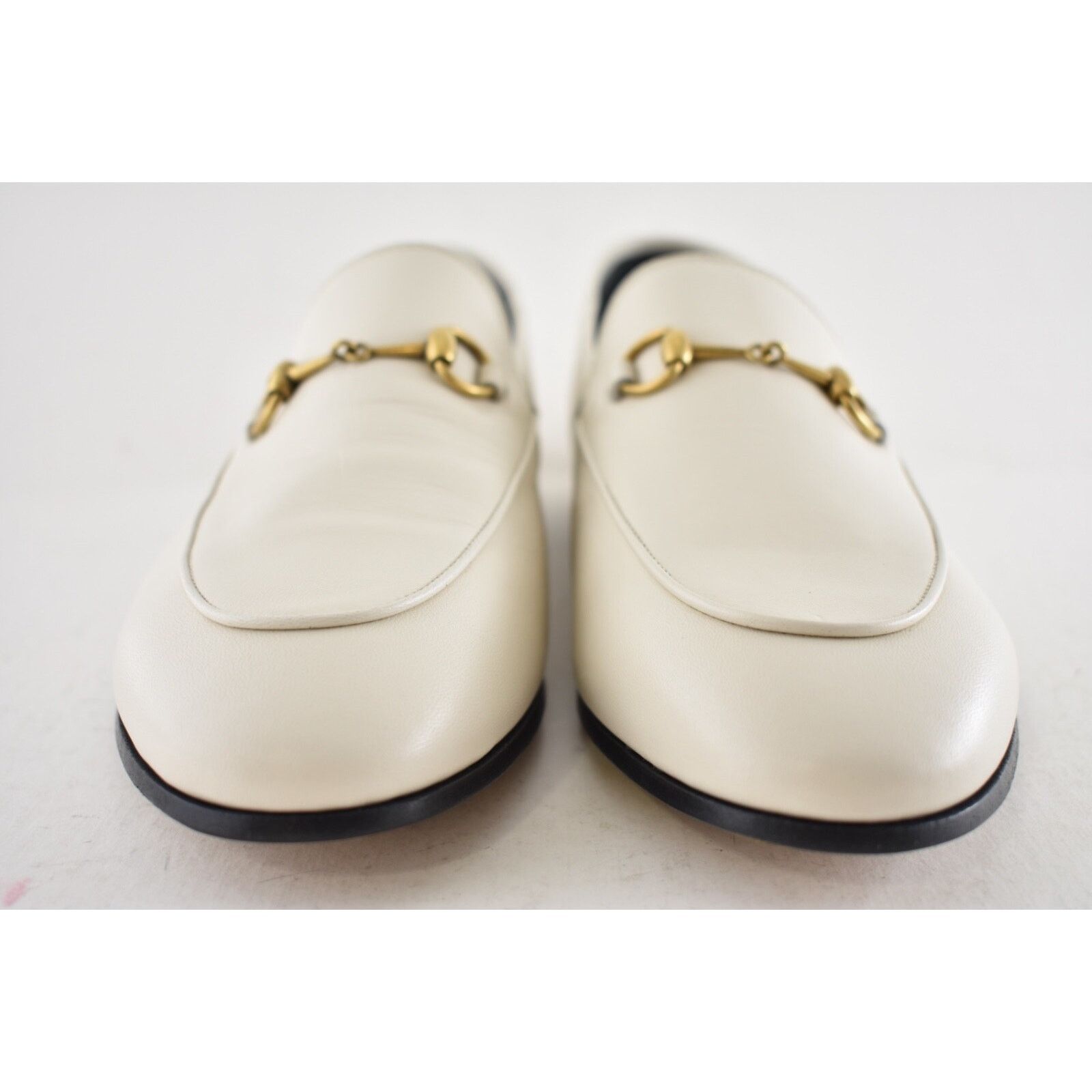 Gucci Gucci Brixton Collapsible Mystic White Leather Horsebit Size US 12 / IT 42 - 9 Thumbnail