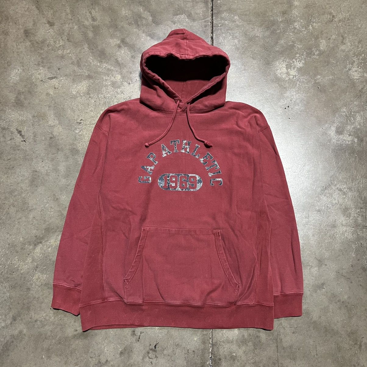 Gap Vintage Gap Athletic Hoodie Sweatshirt Reverse Weave Y2K Size US L / EU 52-54 / 3 - 7 Thumbnail