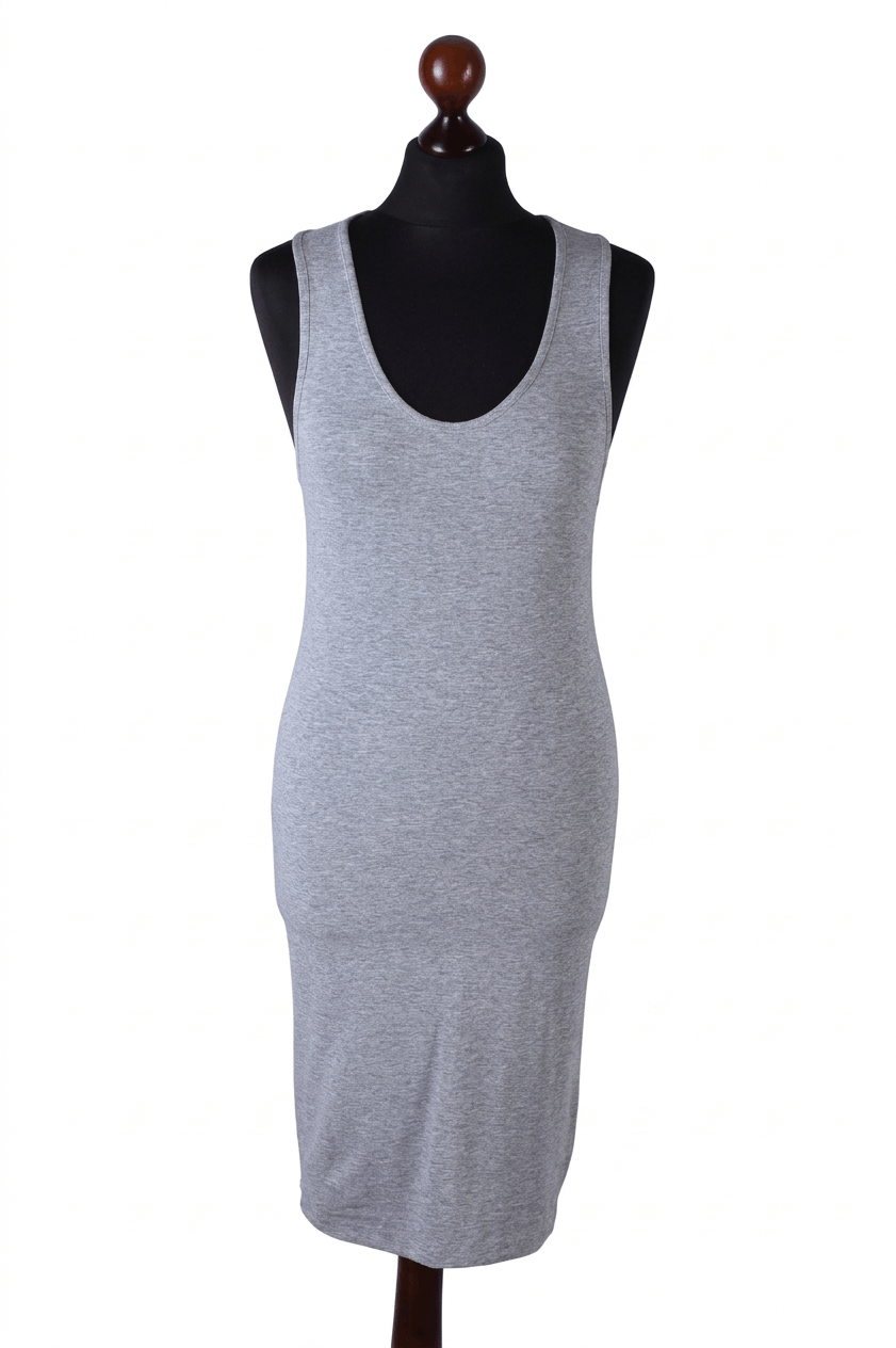 Acne Studios Women's Acne Studios Gray Sleeveless Bodycon Dress Size XS Size XS / US 0-2 / IT 36-38 - 1 Thumbnail