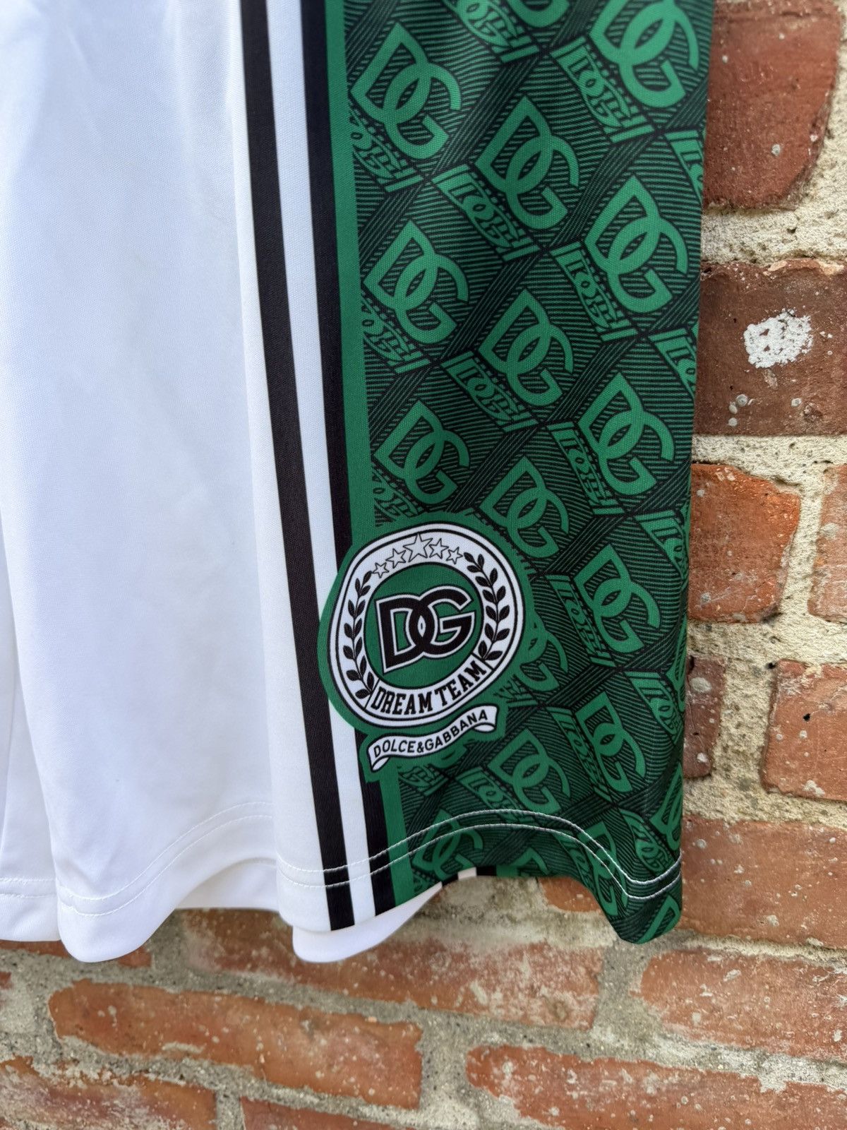 Dolce & Gabbana Dolce And Gabbana Football Jersey Shorts Size US 33 - 3 Thumbnail