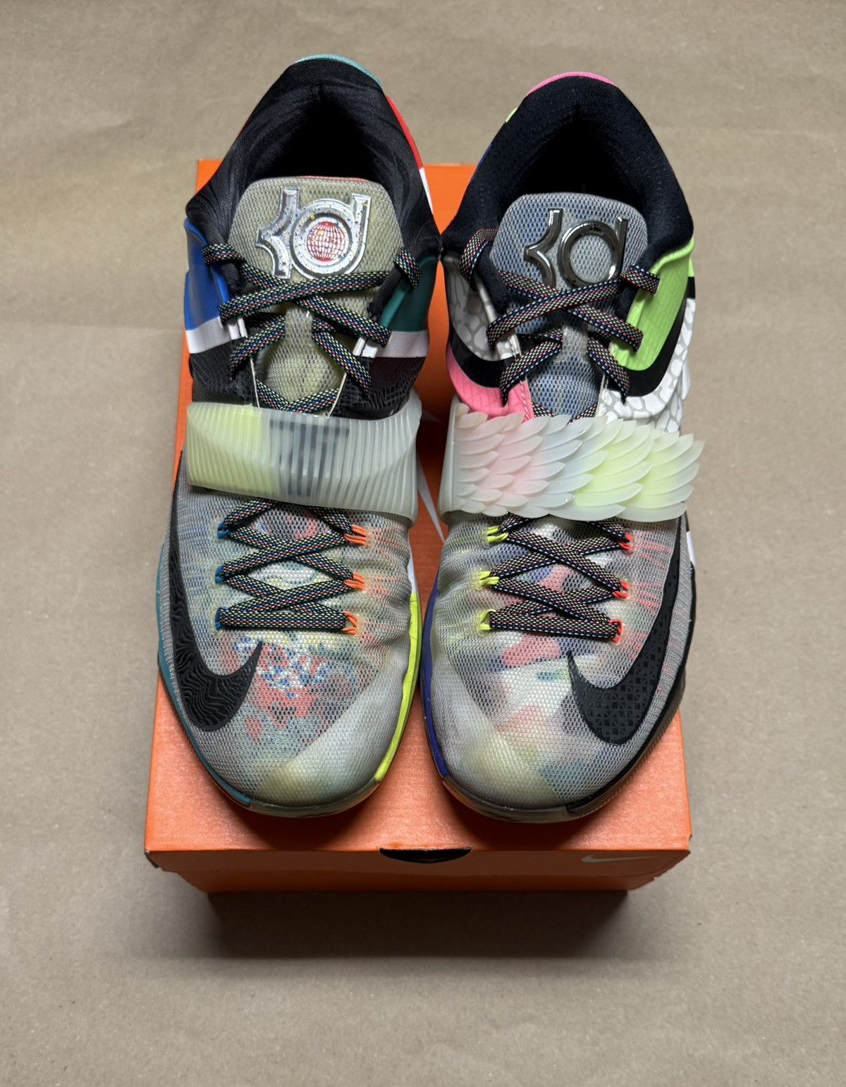 Nike Nike KD 7 VII What The KD Kevin Durant men’s shoes size 14! Size US 14 / EU 47 - 3 Thumbnail