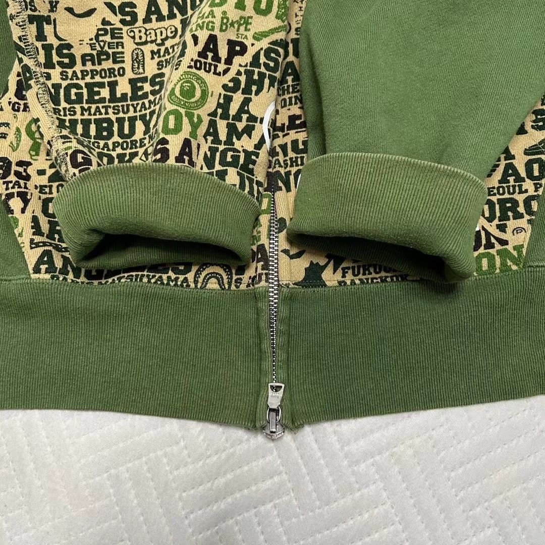 Bape BAPE XXV CITIES CAMO SHARK FULL ZIP HOODIE Size US XL / EU 56 / 4 - 9 Thumbnail