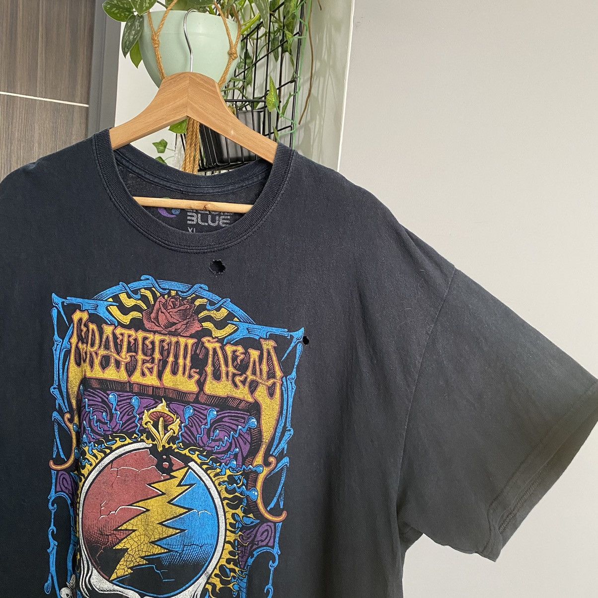 Grateful Dead Thrashed Faded Vintage Y2K Grateful Dead Band ERD GRUNGE TEE Size US XL / EU 56 / 4 - 3 Thumbnail