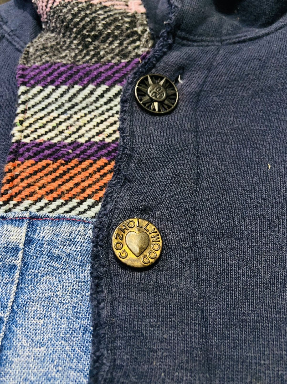 N.Hoolywood Go to Hollywood Buttons Hoodie Size US M / EU 48-50 / 2 - 10 Thumbnail