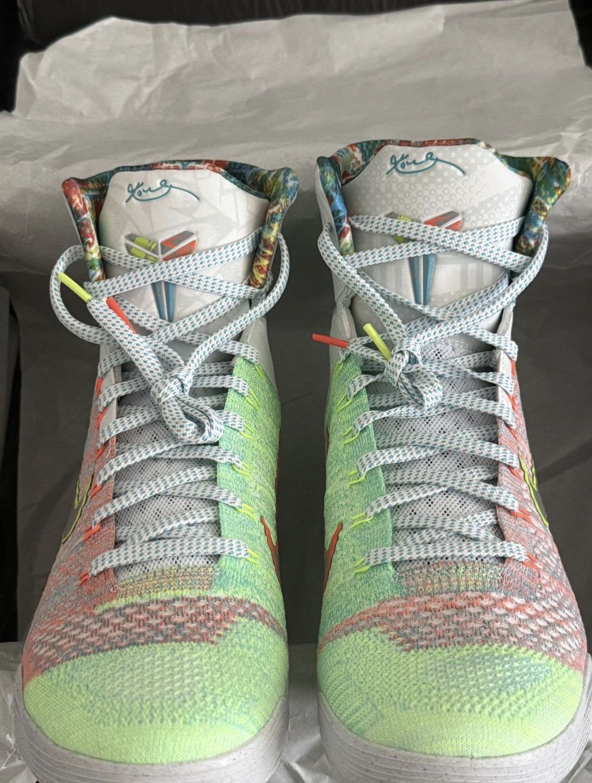 Nike KOBE IX ELITE HIGH PROTRO “what the kobe” Size US 10 / EU 43 - 8 Thumbnail