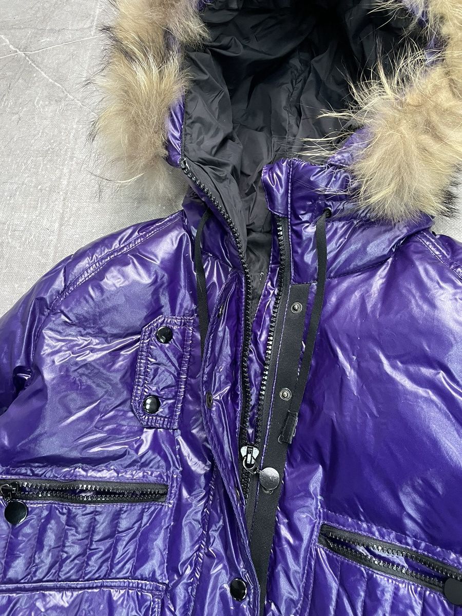If Six Was Nine Vintage if six was nine fashion Bomber Jacket Fur Hood Y2K Size US M / EU 48-50 / 2 - 7 Thumbnail