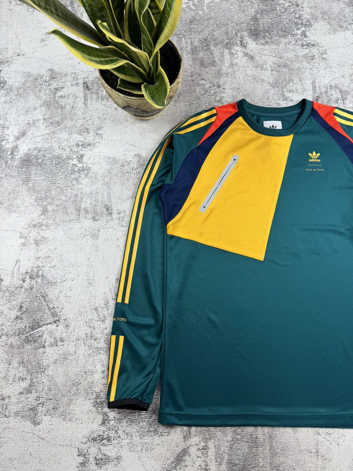 Adidas Adidas Bed J.W Ford Game Hype Jersey Longsleeve T Shirt Tee Size US M / EU 48-50 / 2 - 2 Thumbnail