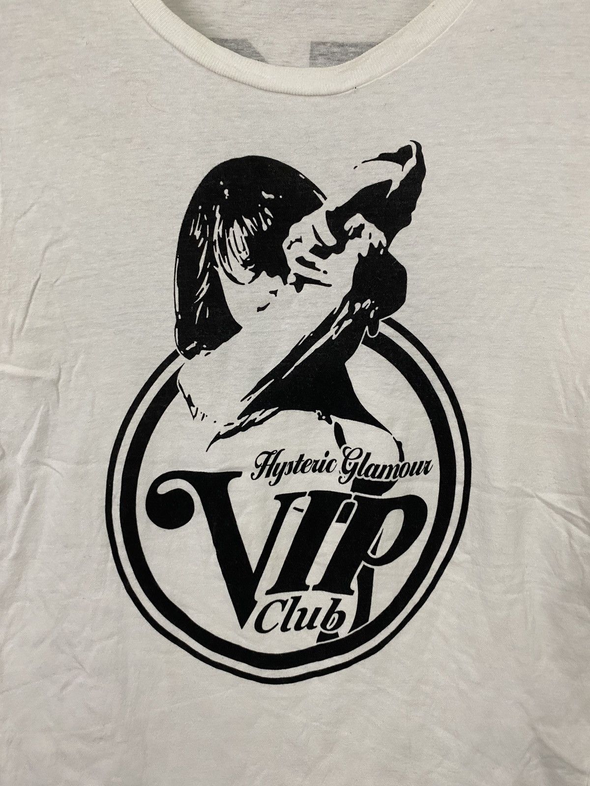 Hysteric Glamour Hysteric glamour naked girl vip club with back hit tshirt Size US S / EU 44-46 / 1 - 8 Thumbnail