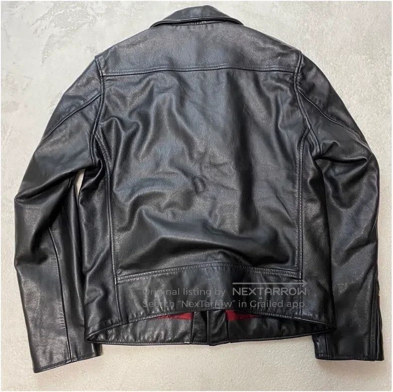 Schott Schott Co-branded black biker jacket Size US L / EU 52-54 / 3 - 7 Thumbnail