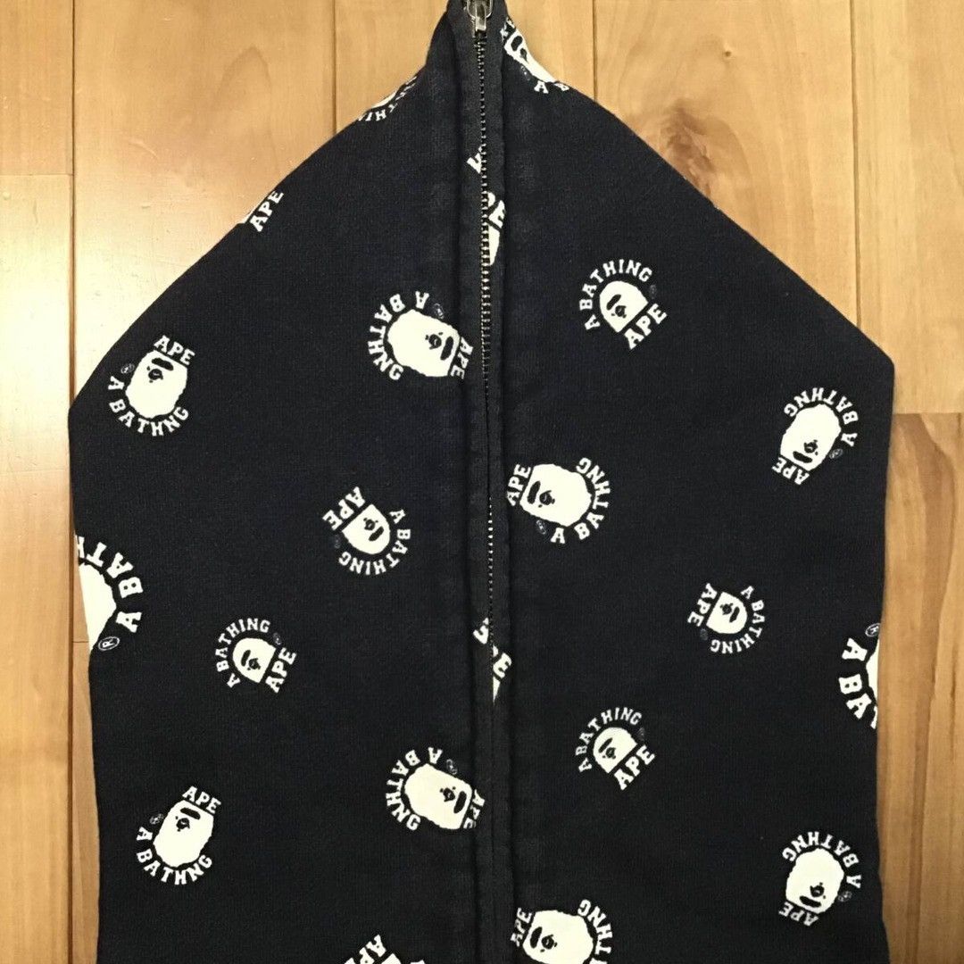 Bape 💫Glow in the dark💫 BAPE logo full zip hoodie a bathing ape Size US M / EU 48-50 / 2 - 6 Thumbnail