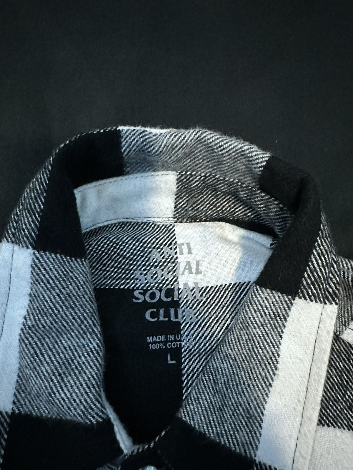 Anti Social Social Club ASSC Flannel Size US L / EU 52-54 / 3 - 4 Thumbnail