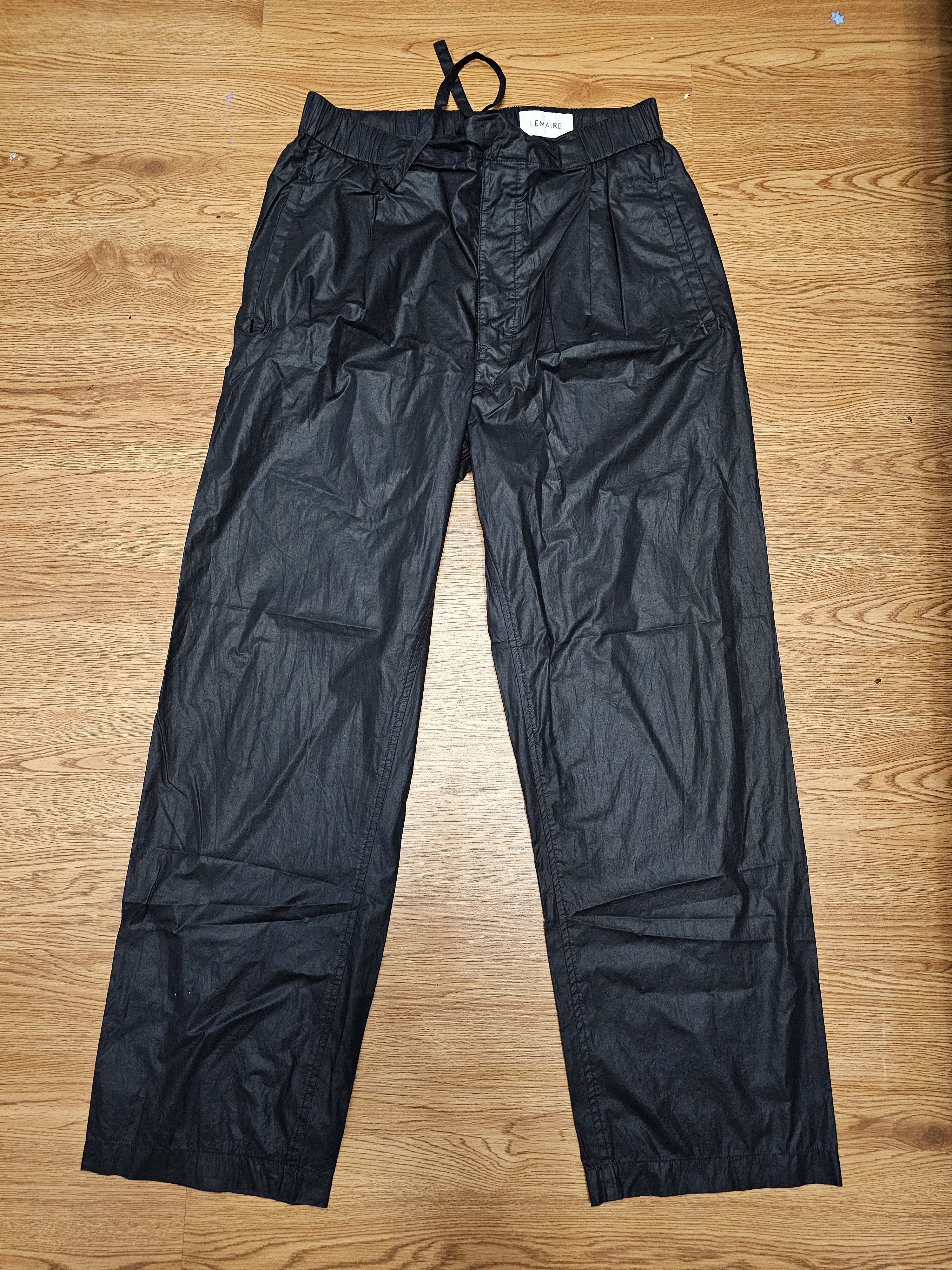 Lemaire LEMAIRE Elasticated Waist Easy Pants Size US 34 / EU 50 - 1 Thumbnail