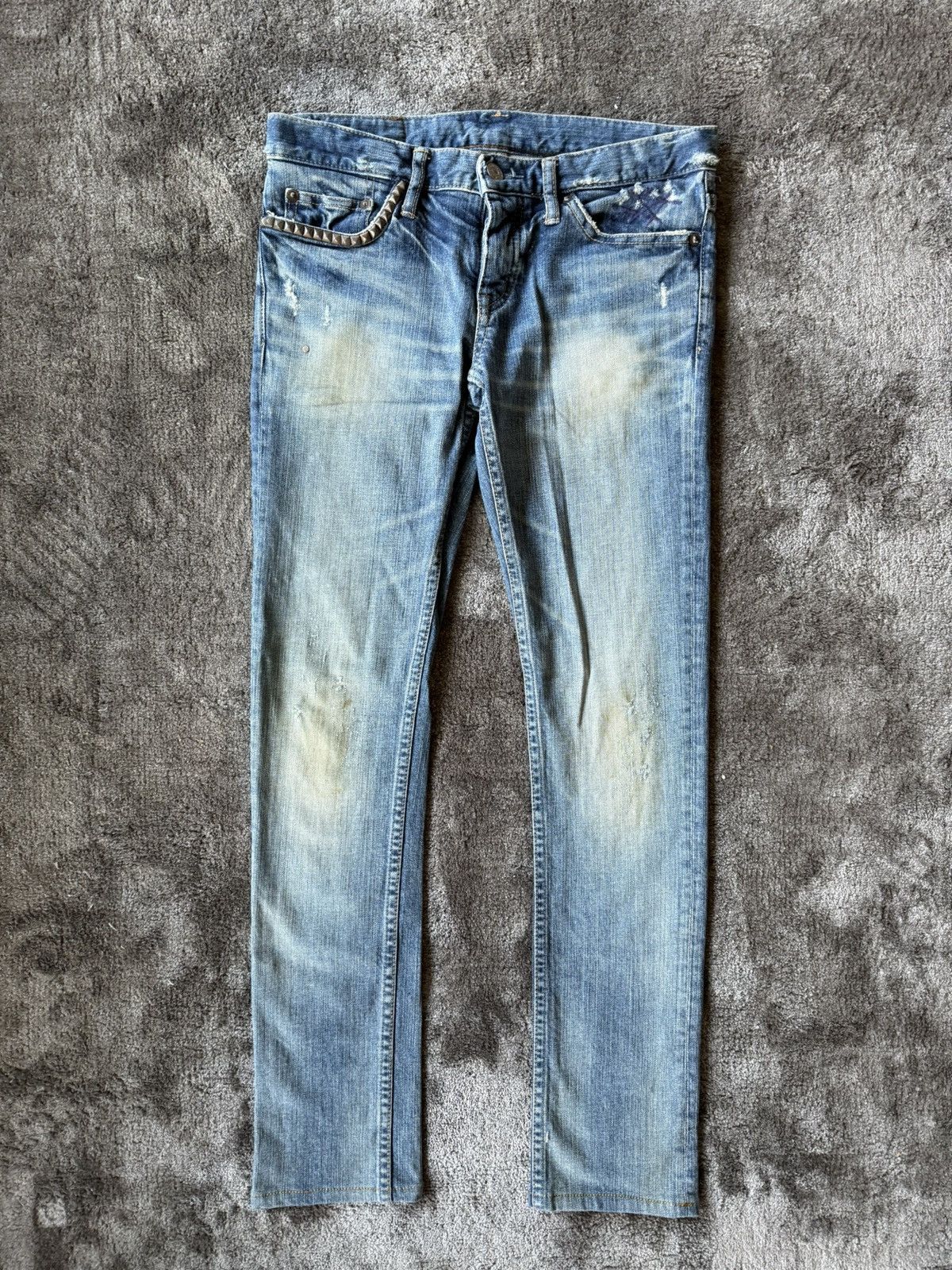 Hysteric Glamour Hysteric Glamour Stud denim Size US 28 / EU 44 - 1 Thumbnail